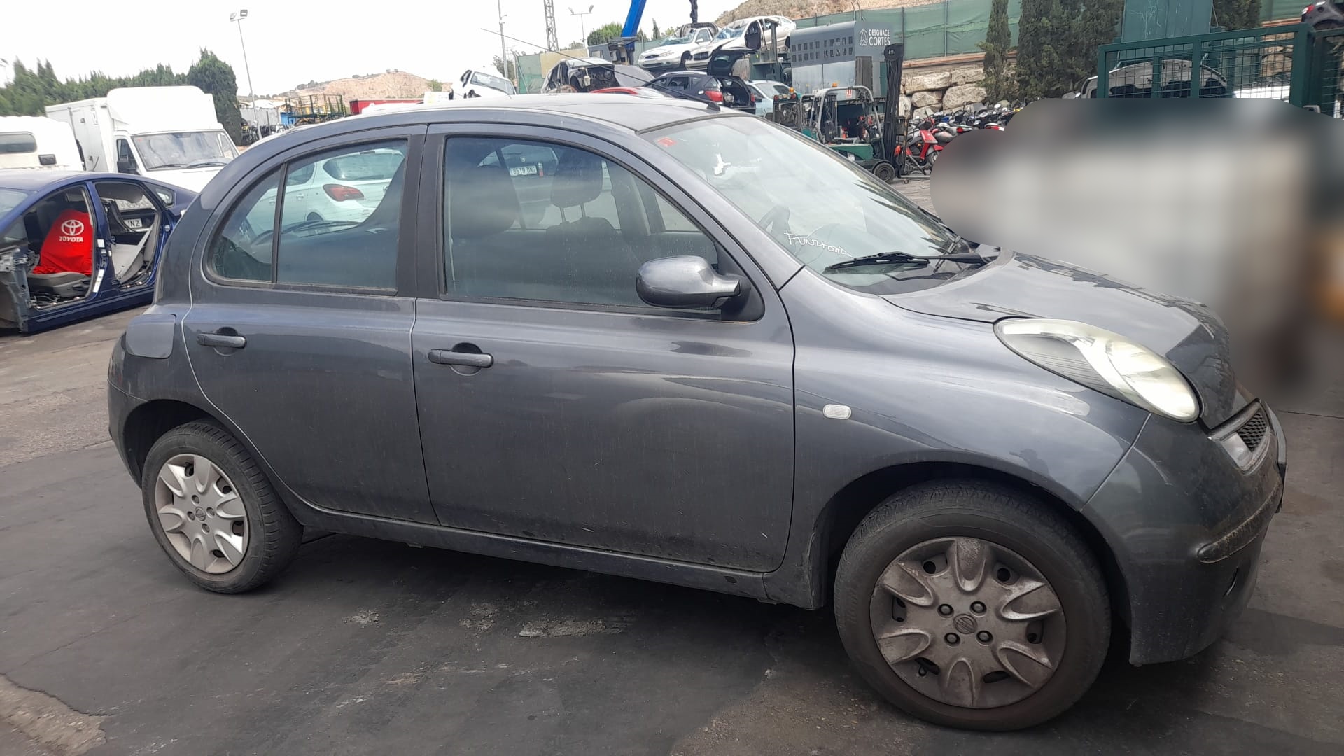 NISSAN Micra K12 (2002-2010) Aripa dreapta față 63100AX630 25248436