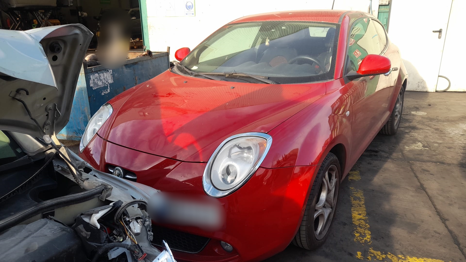 ALFA ROMEO MiTo 955 (2008-2020) Rétroviseur latéral gauche 156083619 25185889