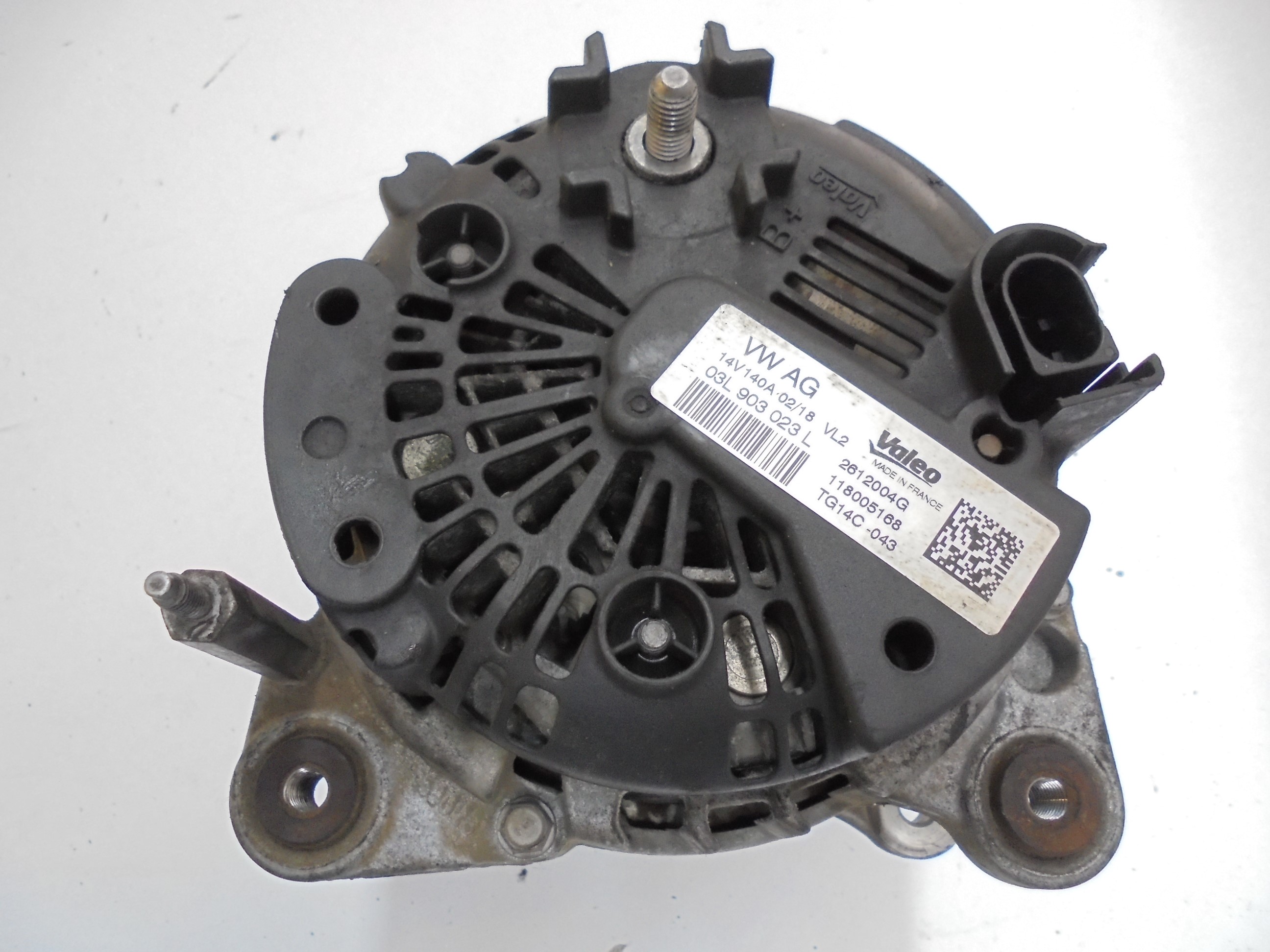 VOLKSWAGEN Transporter T6 (2015-2024) Alternator 03L903023L 18532477