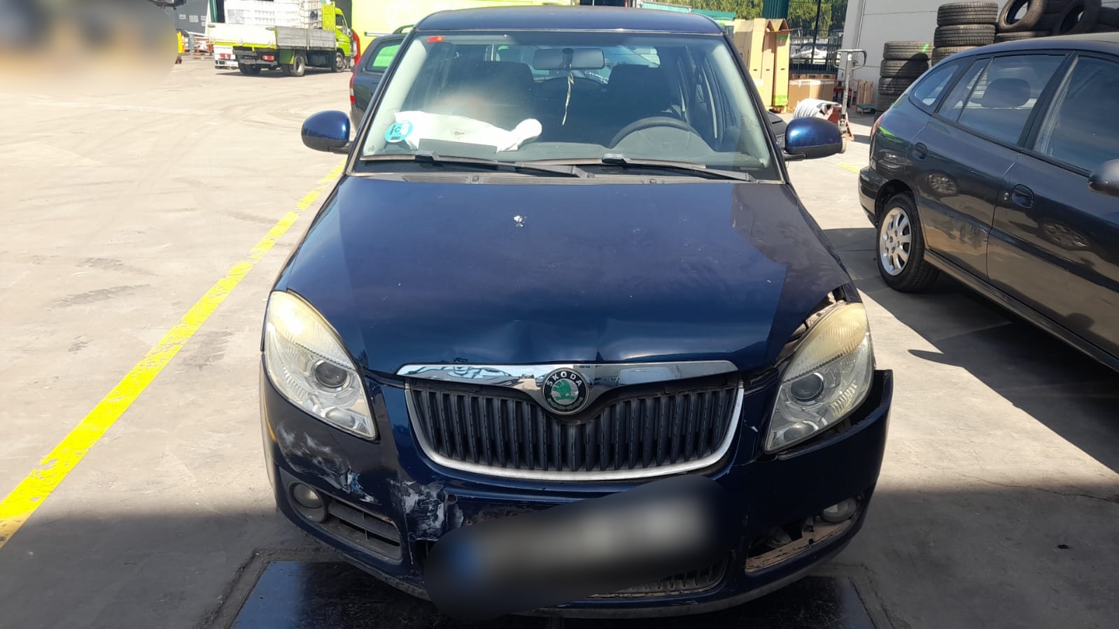 SKODA Fabia 2 generation  (2010-2014) Axul butuc roți dreapta față 6Q0407256AC 25690768