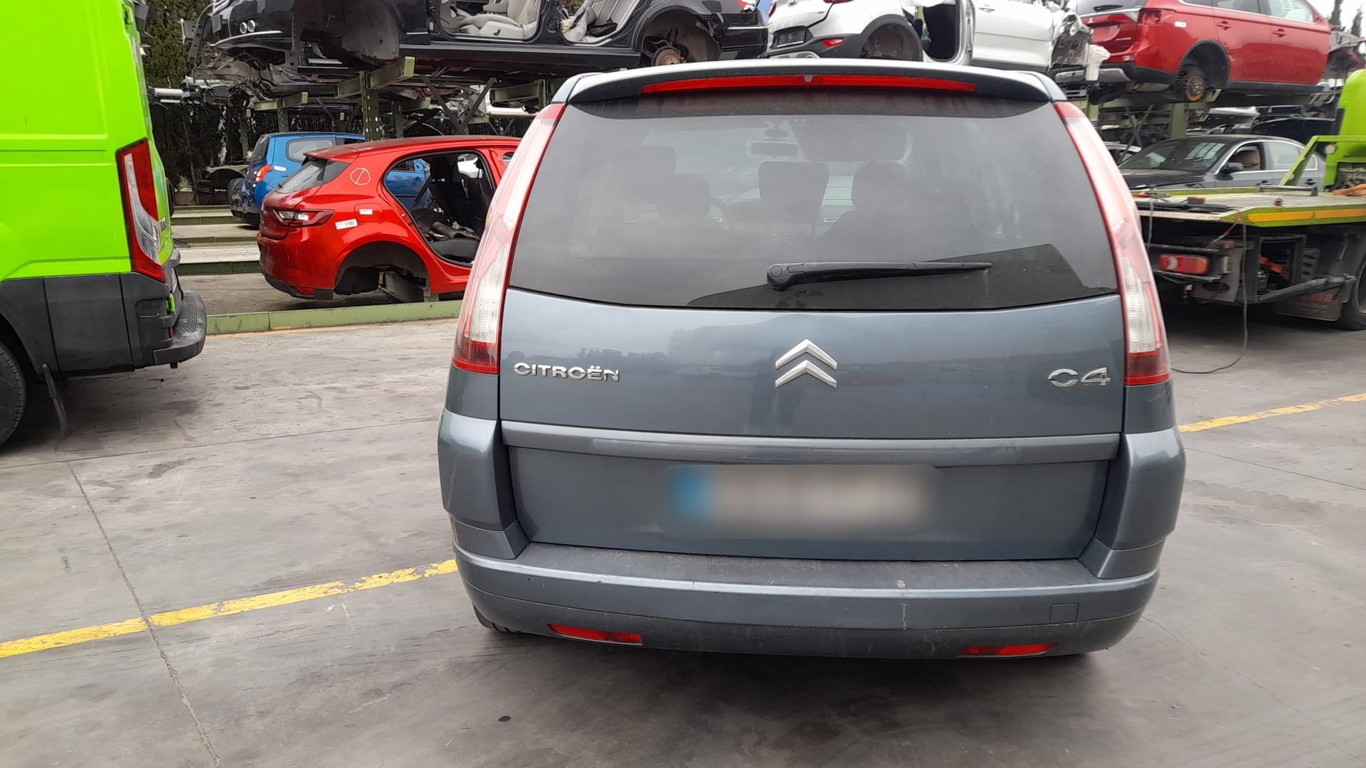 CITROËN C4 Picasso 1 generation (2006-2013) Нагревательный вентиляторный моторчик салона 6441W8 18547054