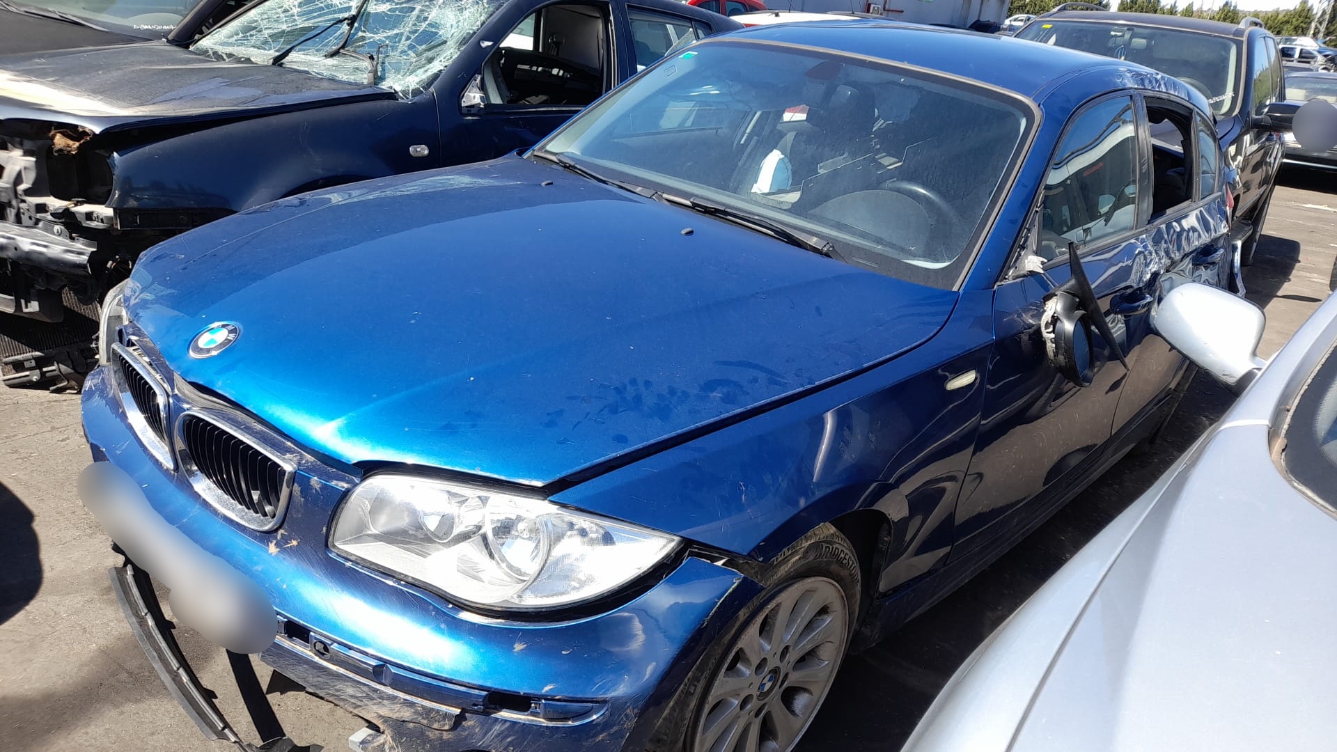 BMW 1 Series E81/E82/E87/E88 (2004-2013) Bageste højre dørlås 51227202148 18543477