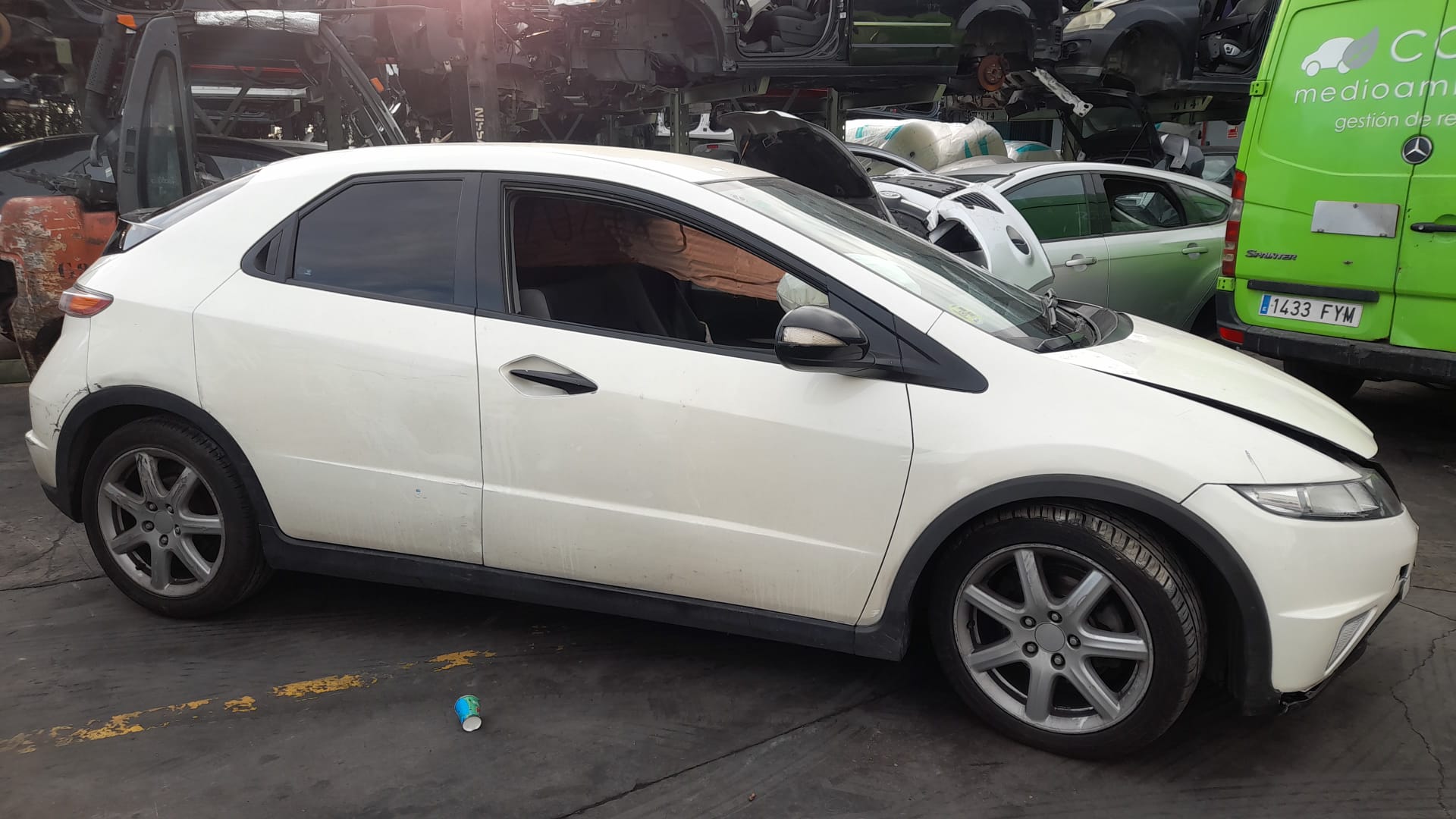 HONDA Civic 8 generation (2005-2012) Стартер 31200RSRE01 18636513