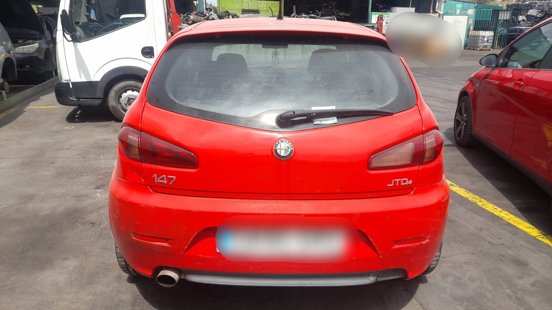 ALFA ROMEO 147 2 generation (2004-2010) Priekinių valytuvų mechanizmas (trapecija) 50501305 24907812