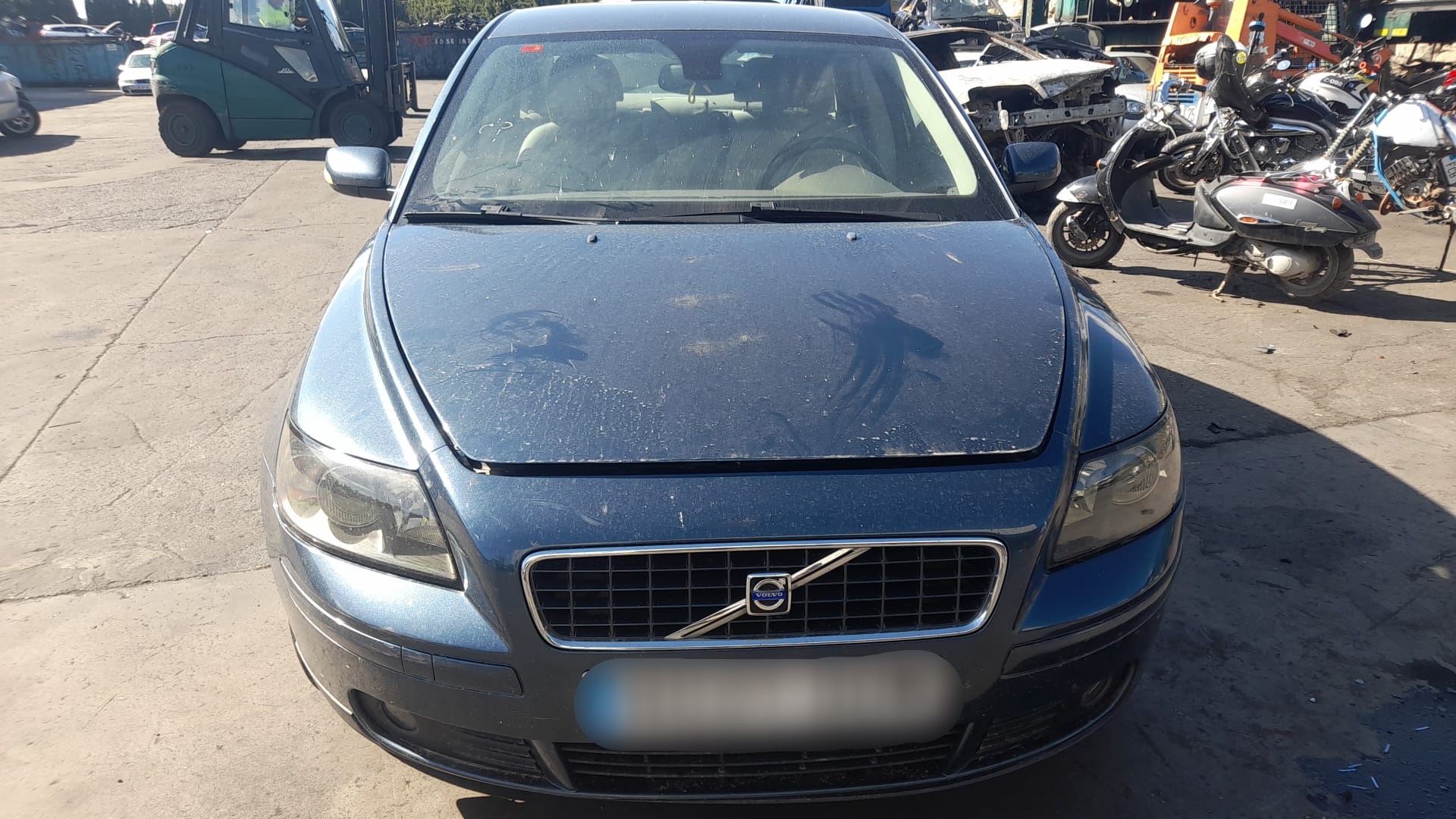 VOLVO S40 2 generation (2004-2012) Aripa stânga față 31297540 22552986