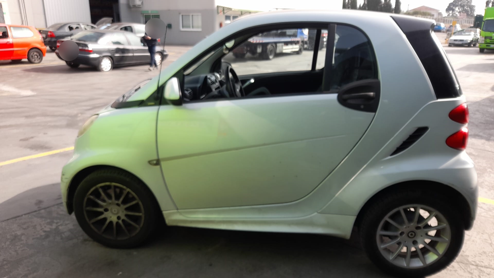 SMART Fortwo 2 generation (2007-2015) Takapuskuri A4516470001 18611362