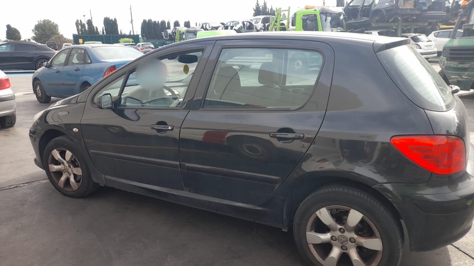 PEUGEOT 307 1 generation (2001-2008) Bagažinės palangė 8794NJ 24031581