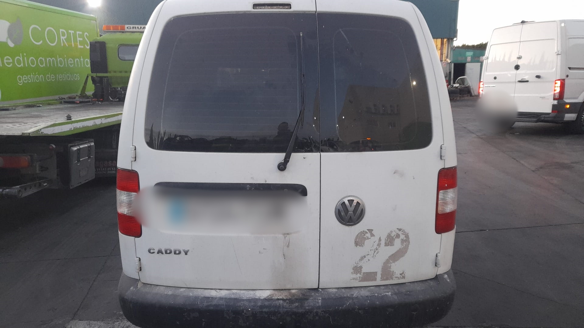 VOLKSWAGEN Caddy 3 generation (2004-2015) Høyre foran dør 2K0831056B 24547848