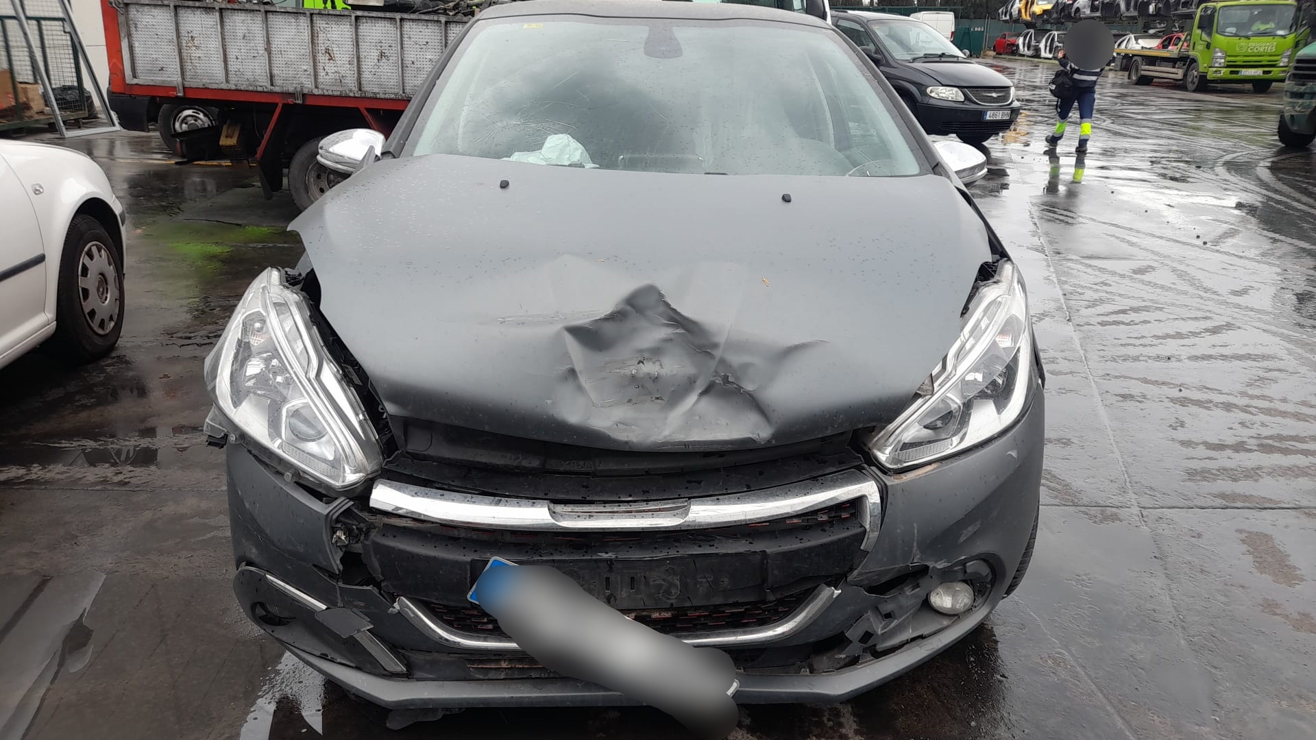 PEUGEOT 208 Peugeot 208 (2012-2015) Наружная ручка передней правой двери 9101KZ 18548546