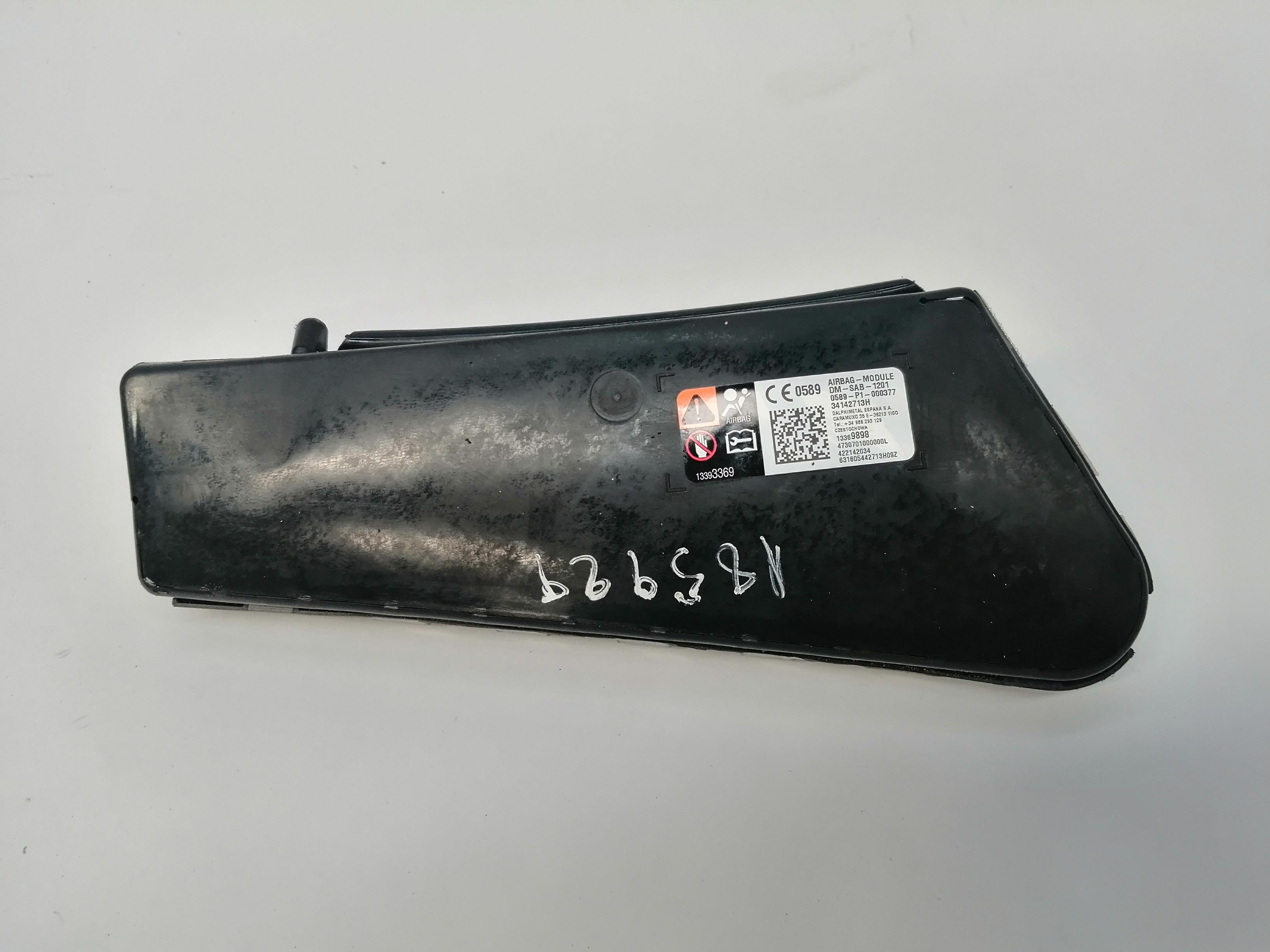 OPEL Astra K (2015-2021) Left Side Roof Airbag SRS 39058589 23617364