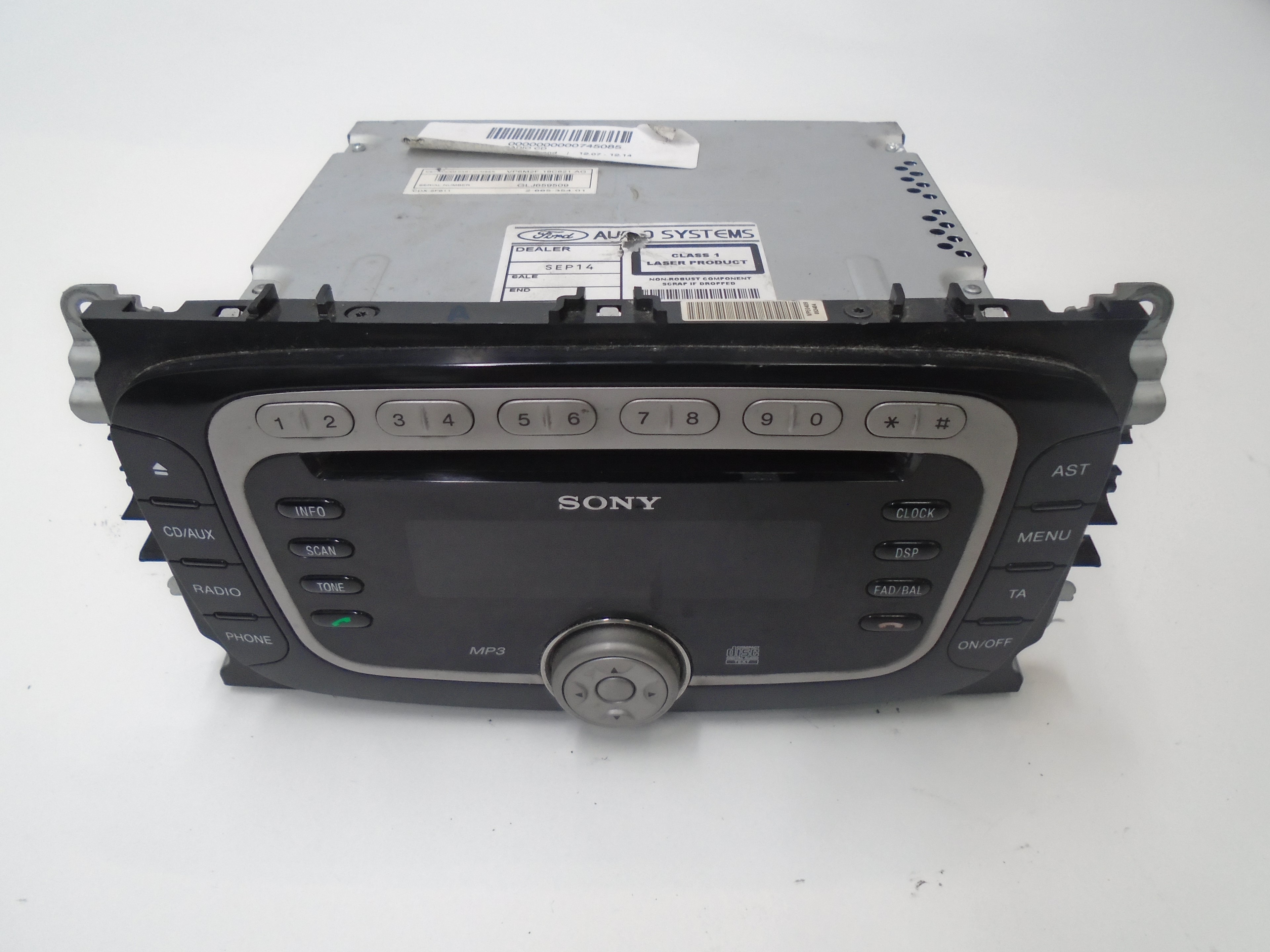 FORD Focus 2 generation (2004-2011) Music Player Without GPS 7M5T18C939EE 25200715