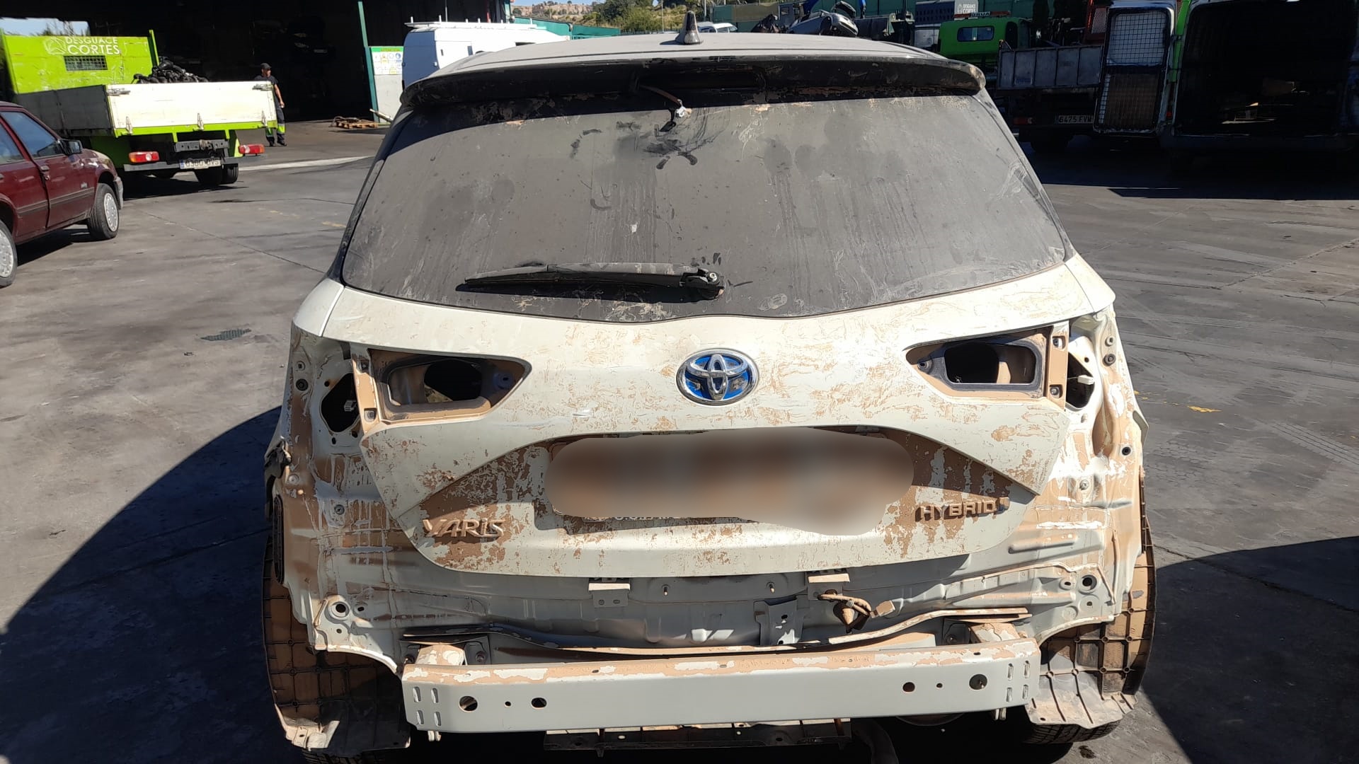 TOYOTA Yaris 3 generation (2010-2019) Дверь задняя левая 670040D550 18554365