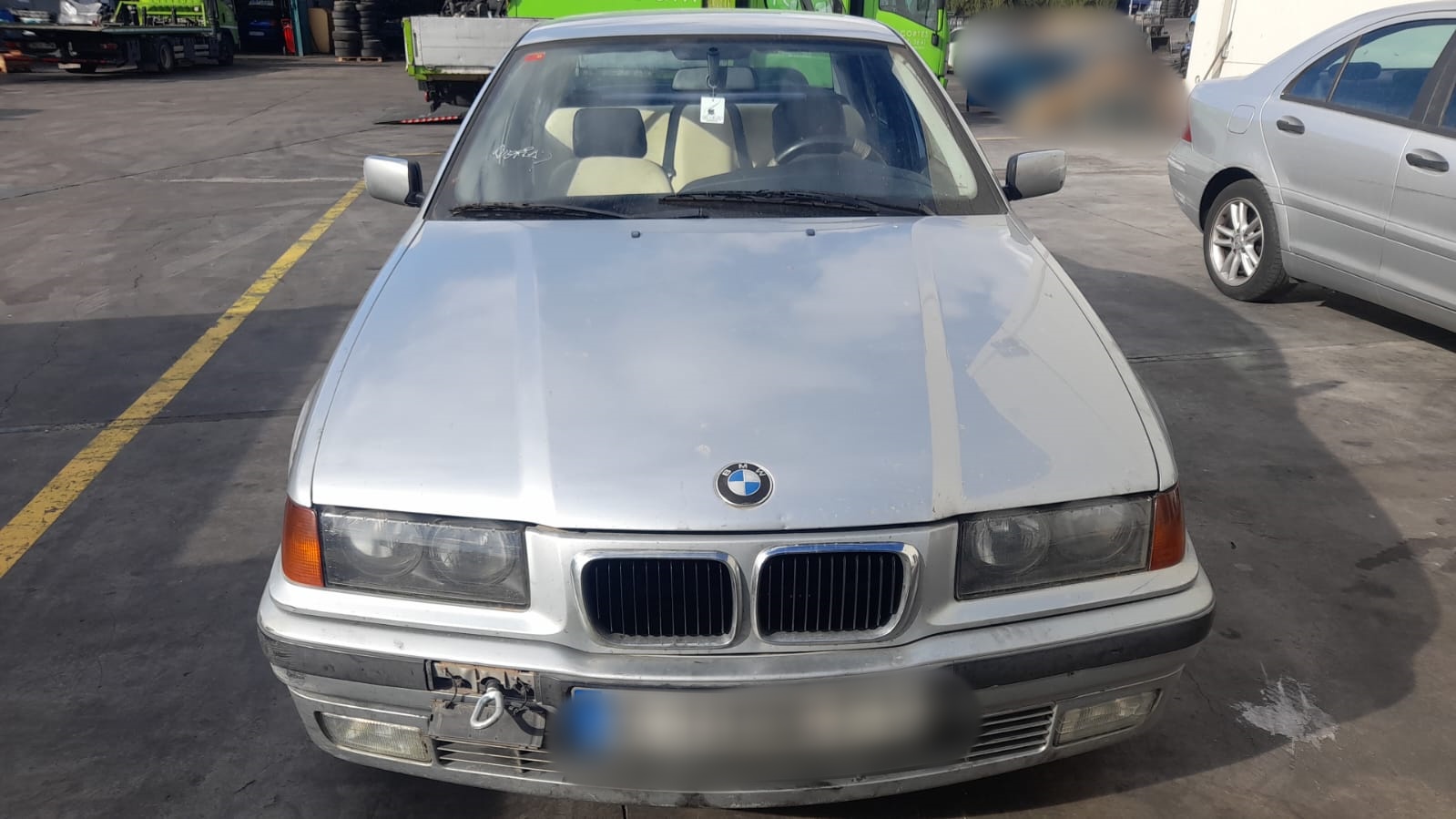 BMW 3 Series E36 (1990-2000) Aizmugurējās kreisās durvis 41528185427 24023906