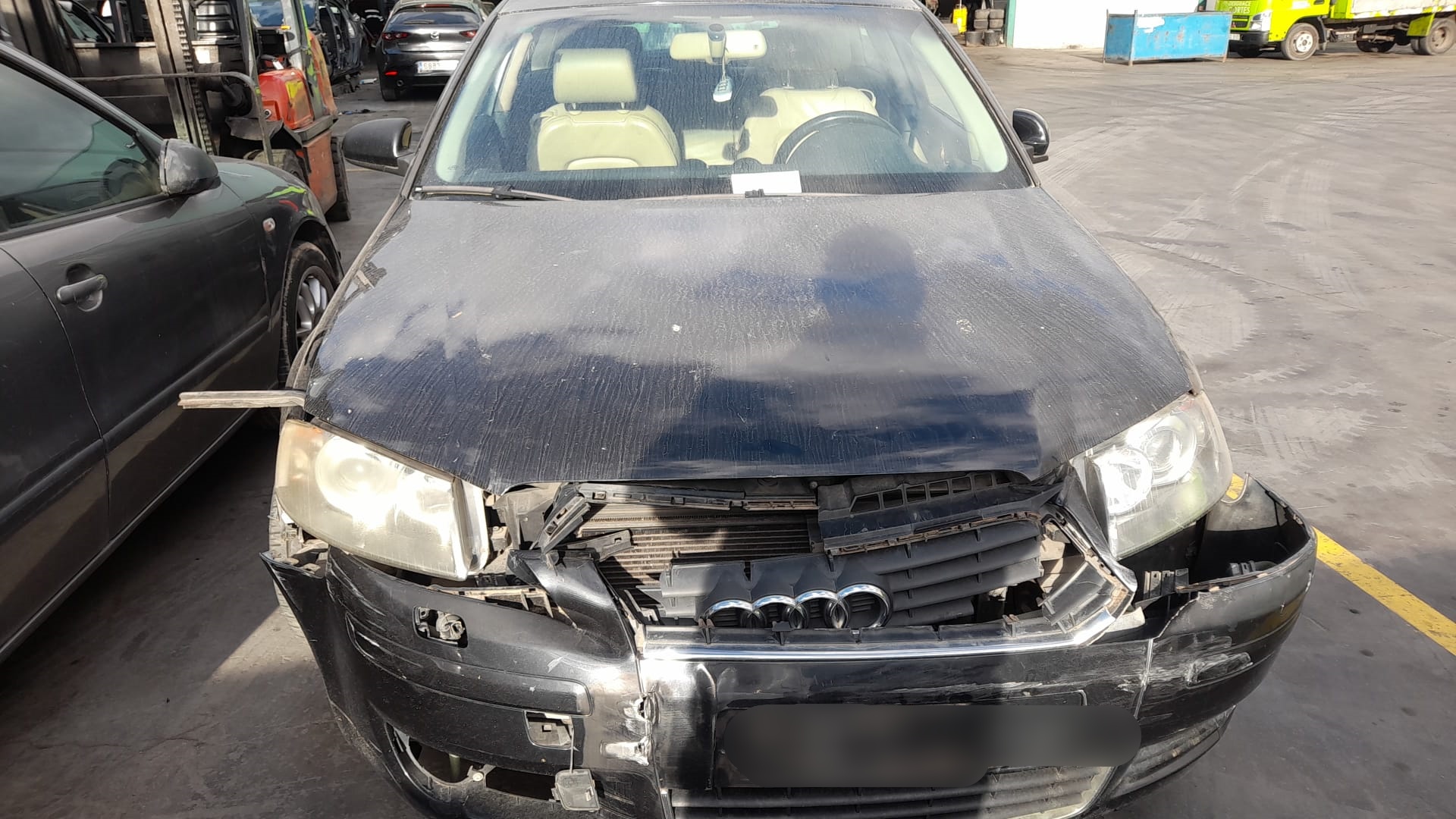 AUDI A3 8P (2003-2013) Ridicător de geam ușă dreapta față 8P3837462C 25705635