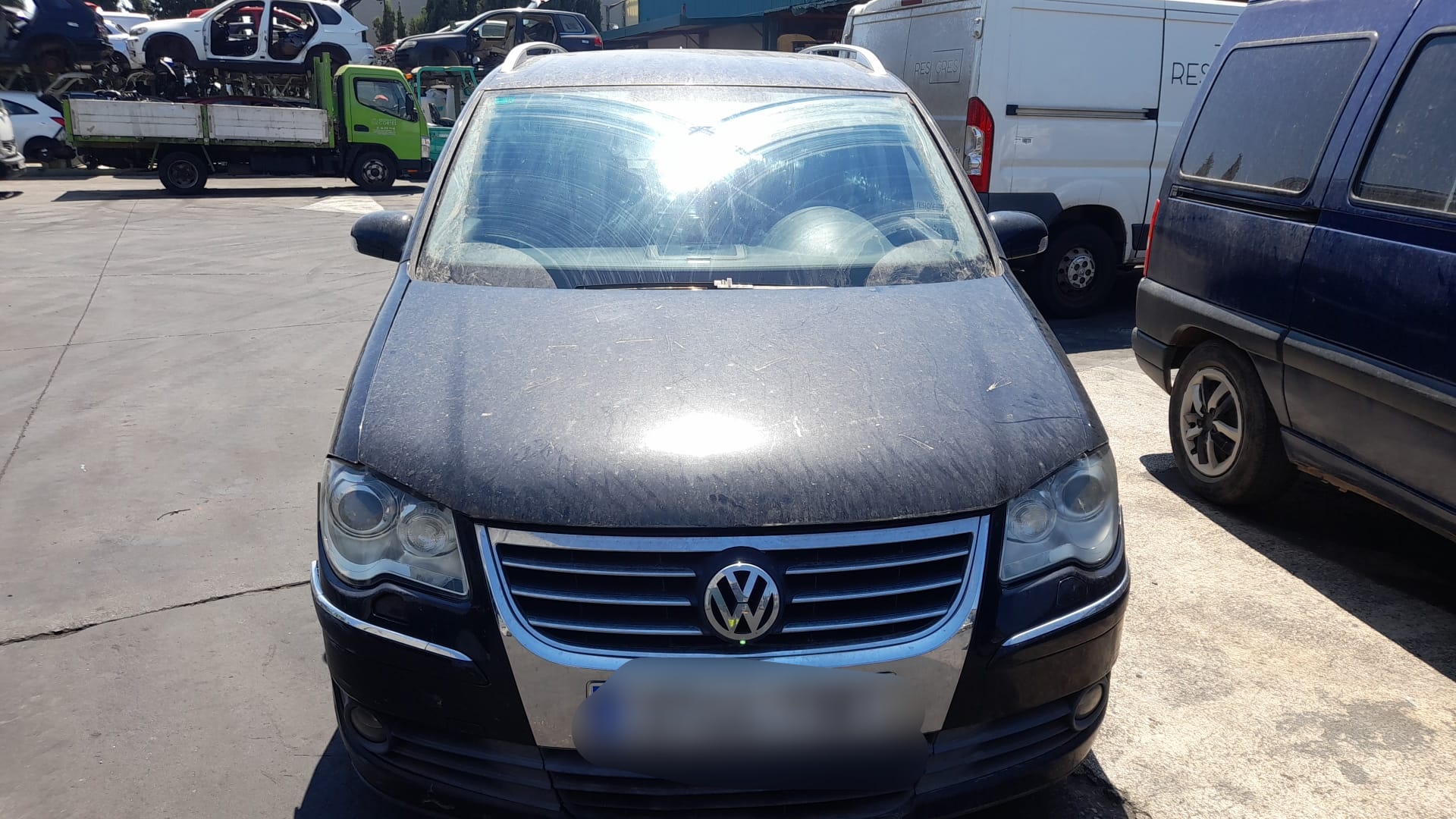 VOLKSWAGEN Touran 1 generation (2003-2015) Bal hátsó ajtó ablakvezérlő motorja 5K0959703A 18564669