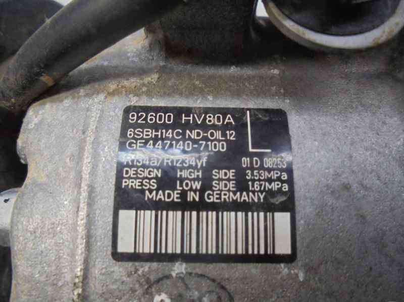 NISSAN Qashqai 2 generation (2013-2023) Hасос кондиционера 92600HV80A 27509855