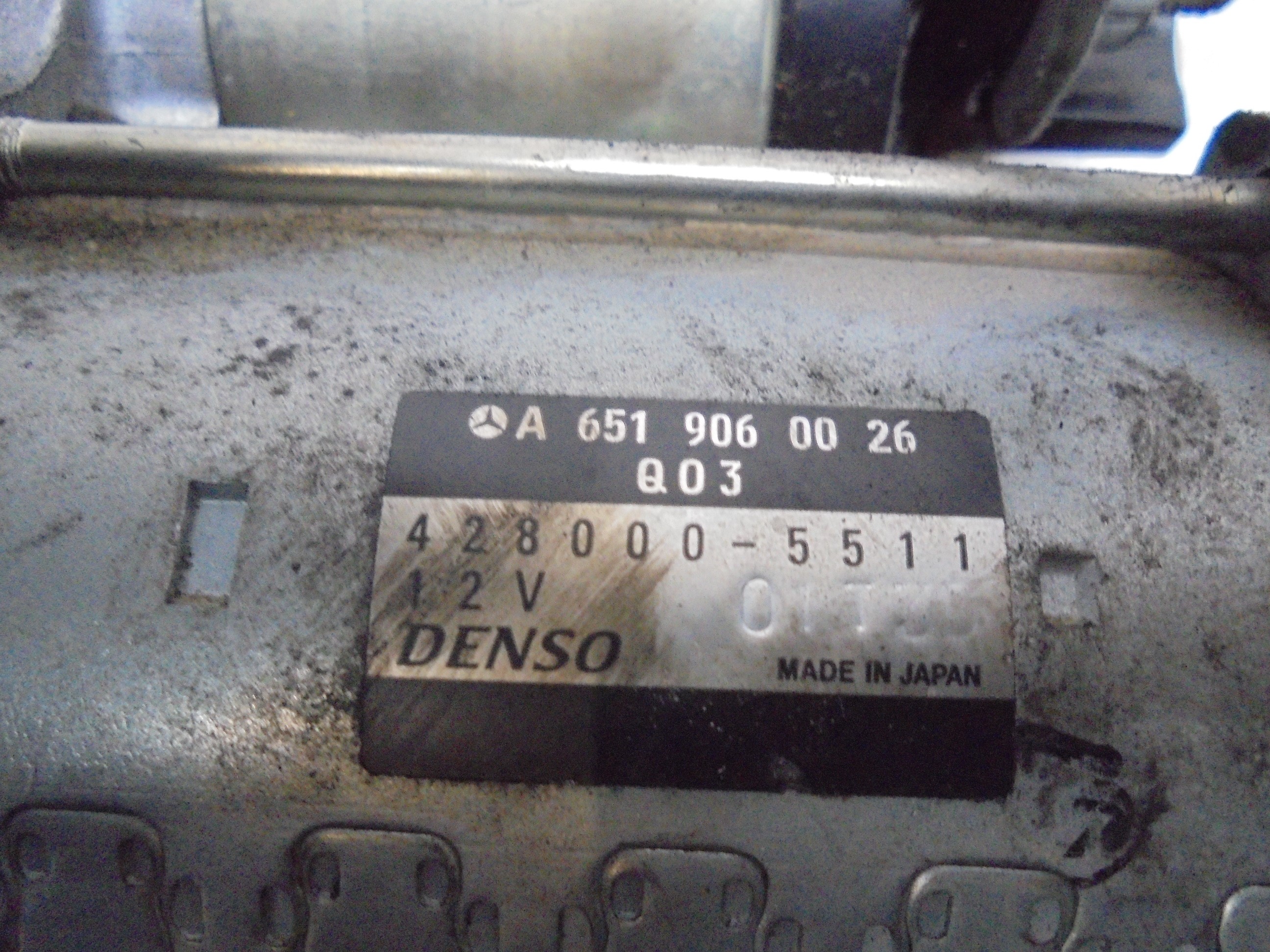 MERCEDES-BENZ Sprinter 2 generation (906) (2006-2018) Startmotor A6519060026 25125365