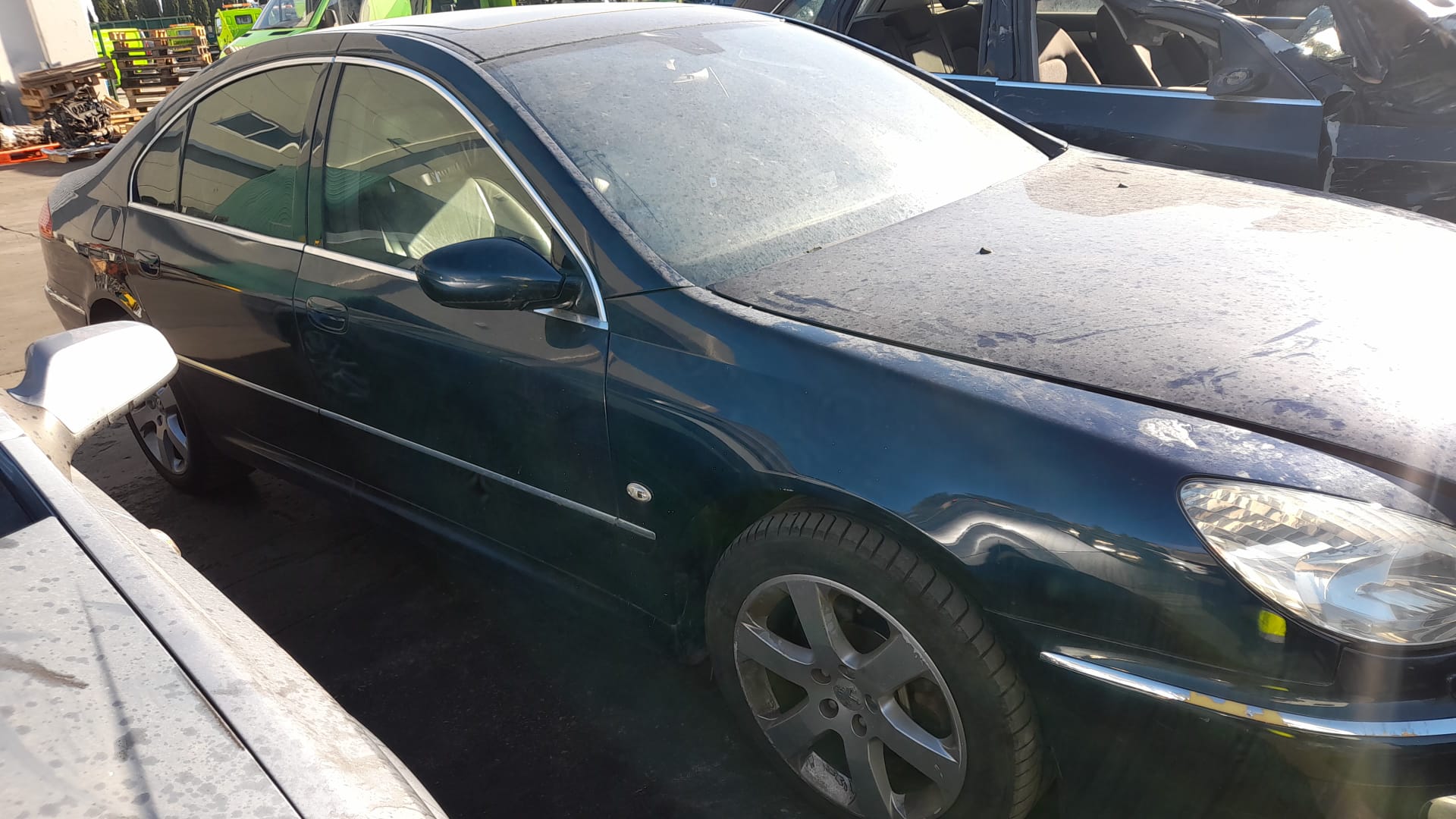 PEUGEOT 607 1 generation (2000-2008) Стеклоподъемник передней левой двери 9221Q2 20577031