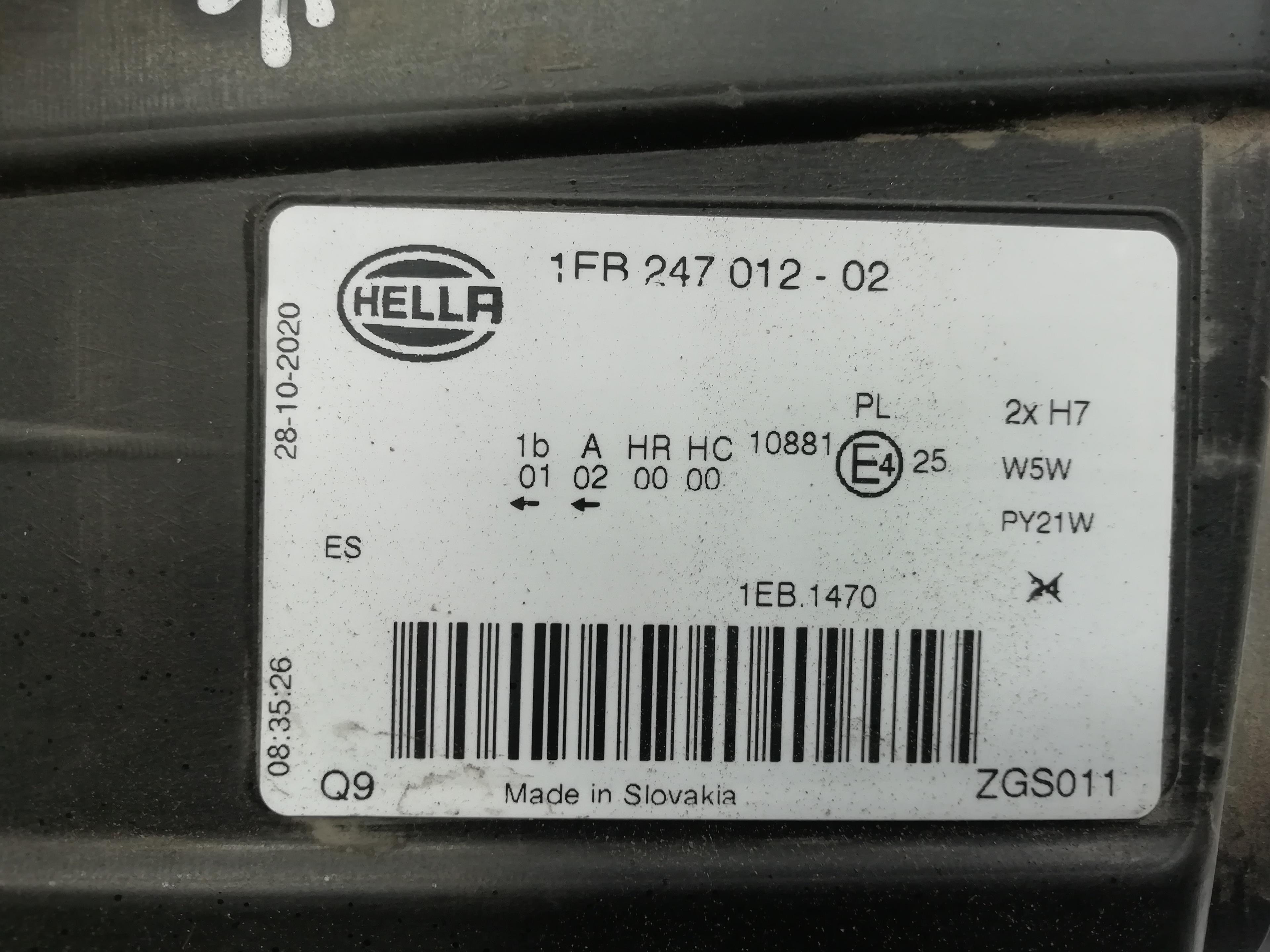 MERCEDES-BENZ Sprinter 2 generation (906) (2006-2018) Front Right Headlight A9068200261, 1EB24701202 23617455