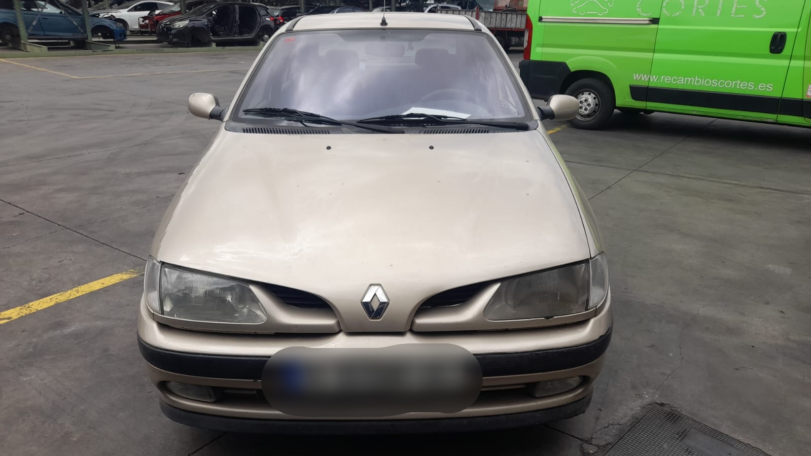 RENAULT Megane 2 generation (2002-2012) Дверь задняя правая 7751471876 25195883