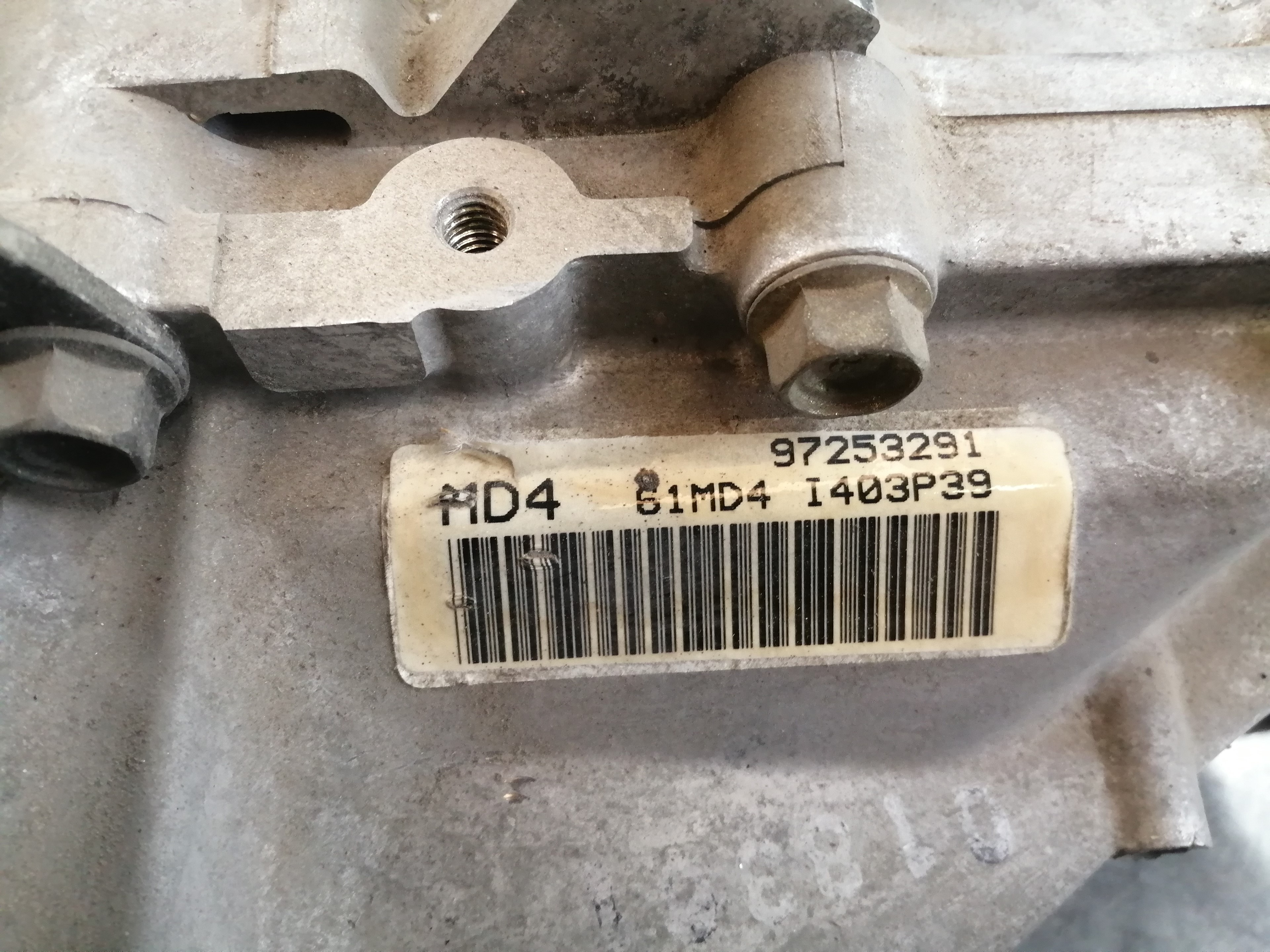 FORD Civic 7 generation (2000-2005) Gearbox MD4 18388988