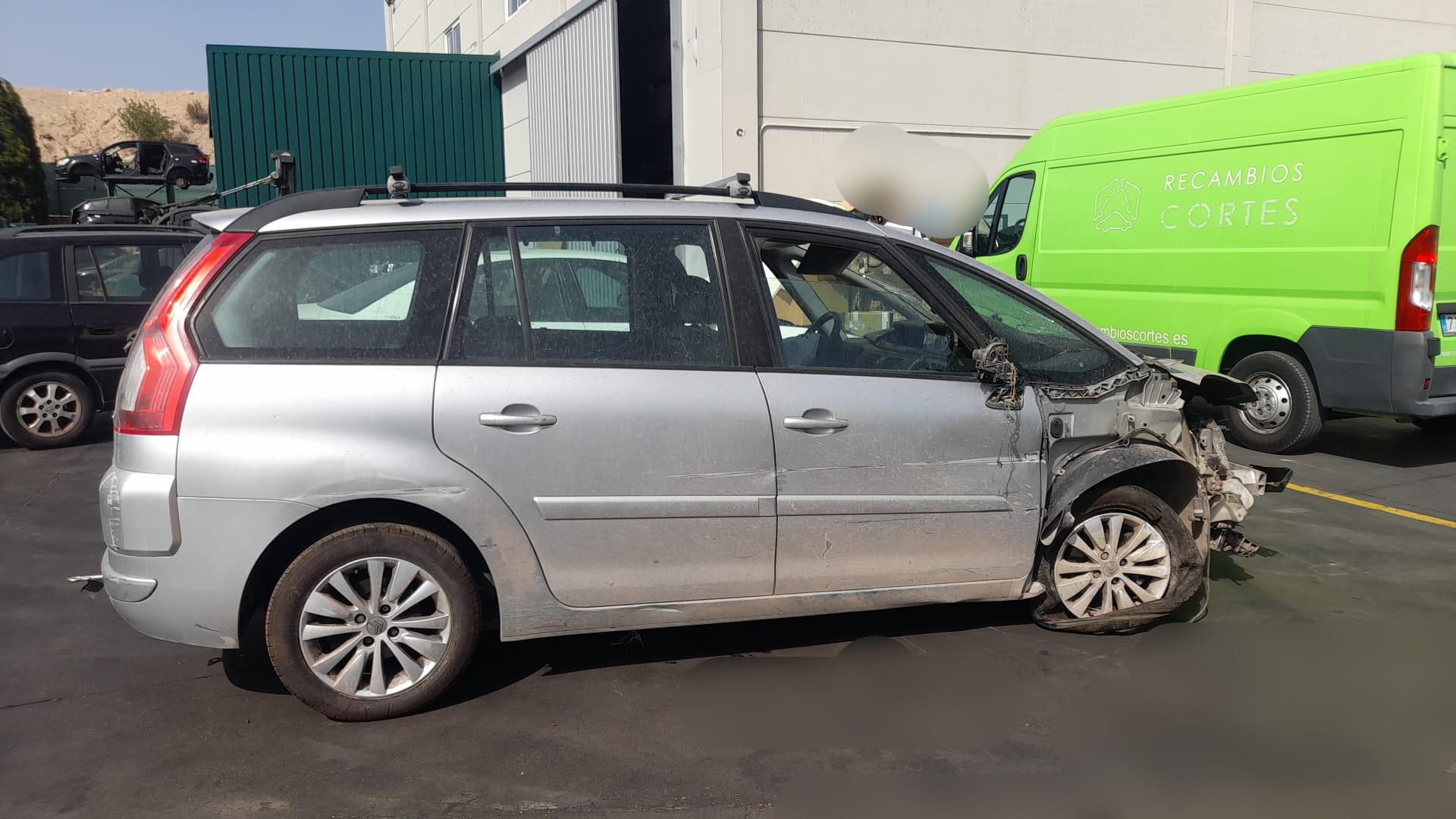 CITROËN C4 Picasso 1 generation (2006-2013) Нагревательный вентиляторный моторчик салона 6441W8, 5E2228200, 9654652480 20871385