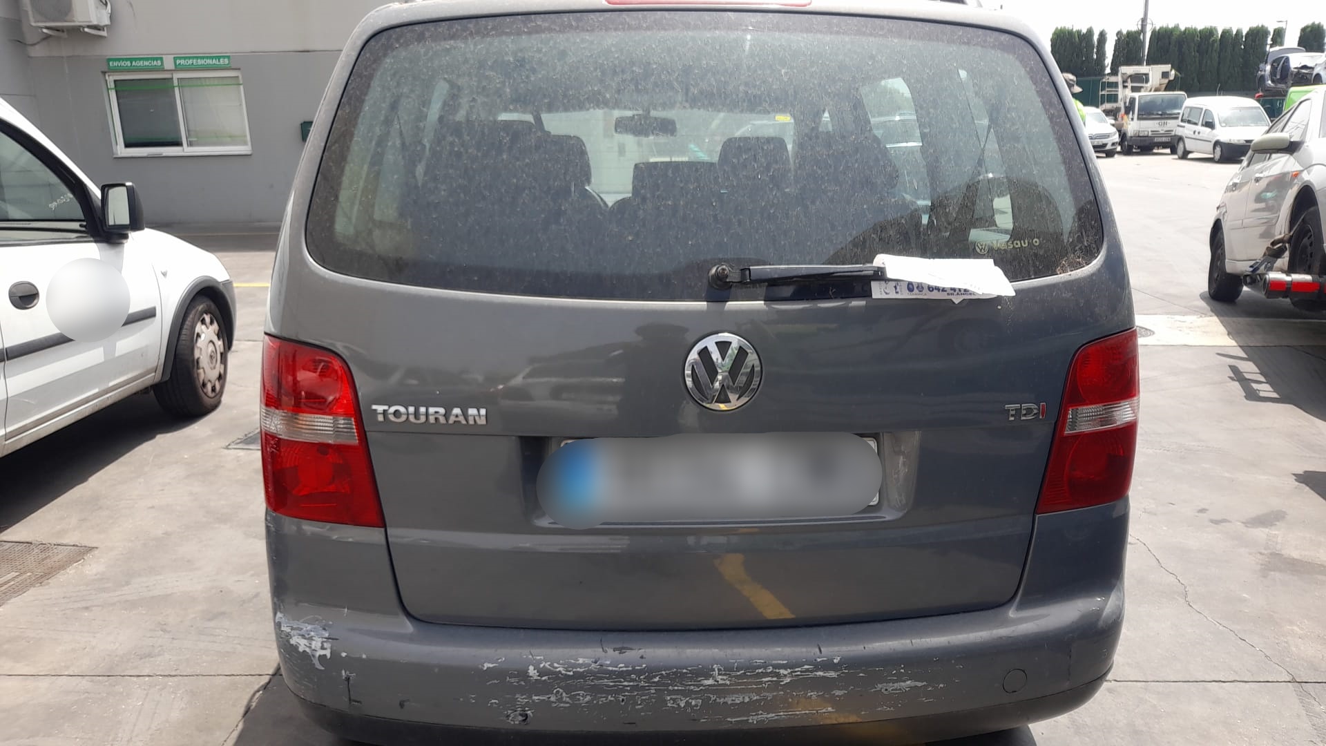 VOLKSWAGEN Touran 1 generation (2003-2015) Priekšējo kreiso durvju slēdzene 3D1837015AP 25175569