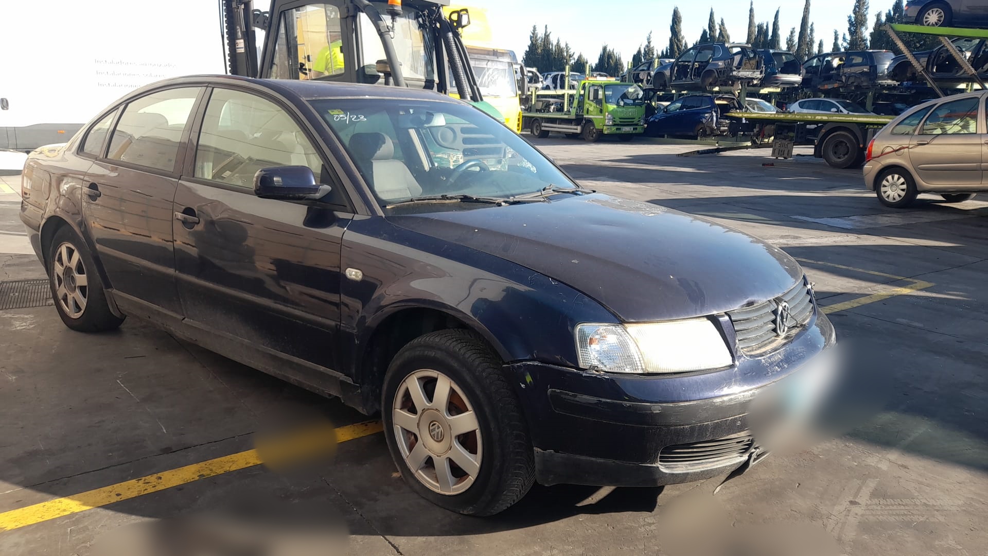 VOLKSWAGEN Passat B5 (1996-2005) Передний левый указатель поворота 3B0953041C 25698886