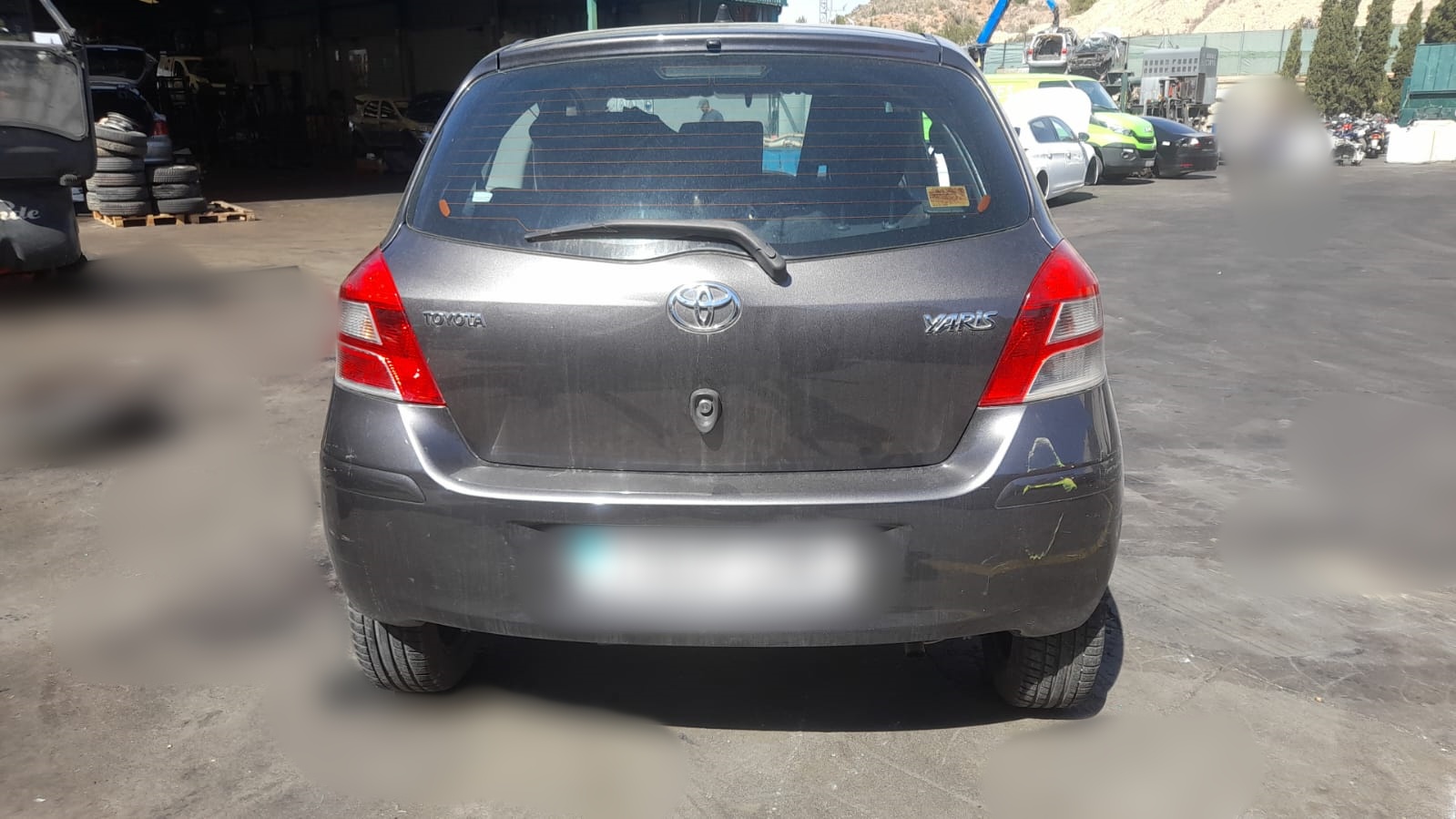 TOYOTA Yaris 2 generation (2005-2012) Двигатель 1KR 25188919