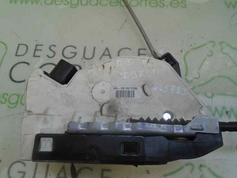 SEAT Ibiza 4 generation (2008-2017) Front Right Door Lock 5N1837016C 18431344