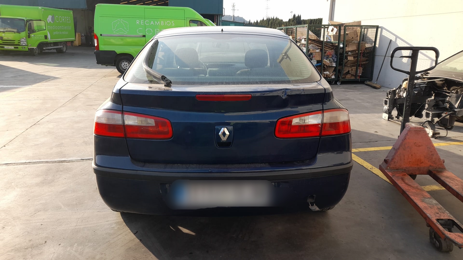 RENAULT Laguna 2 generation (2001-2007) Vänster sidospegel 7701049058 18646493