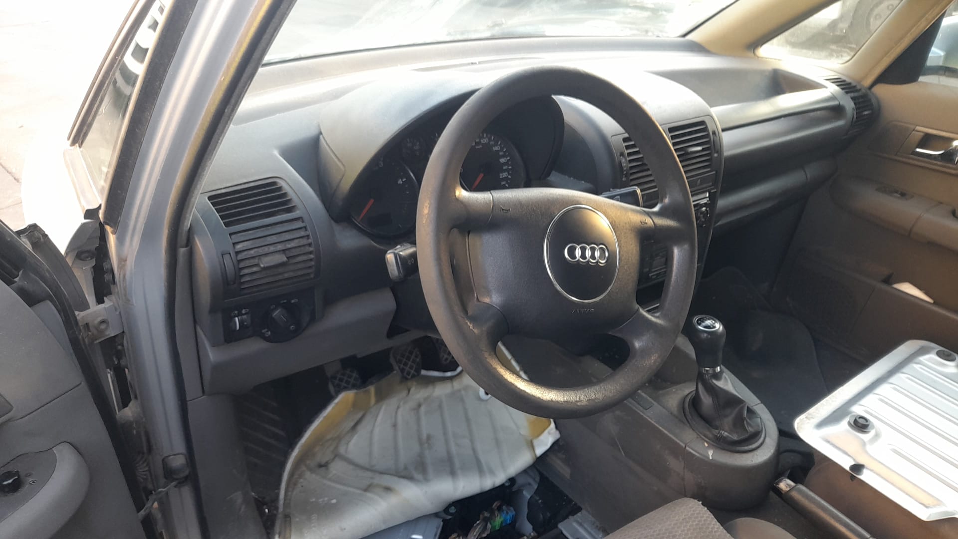 AUDI A2 8Z (1999-2005) Hovedlysbryter kontrollenhet 25266307