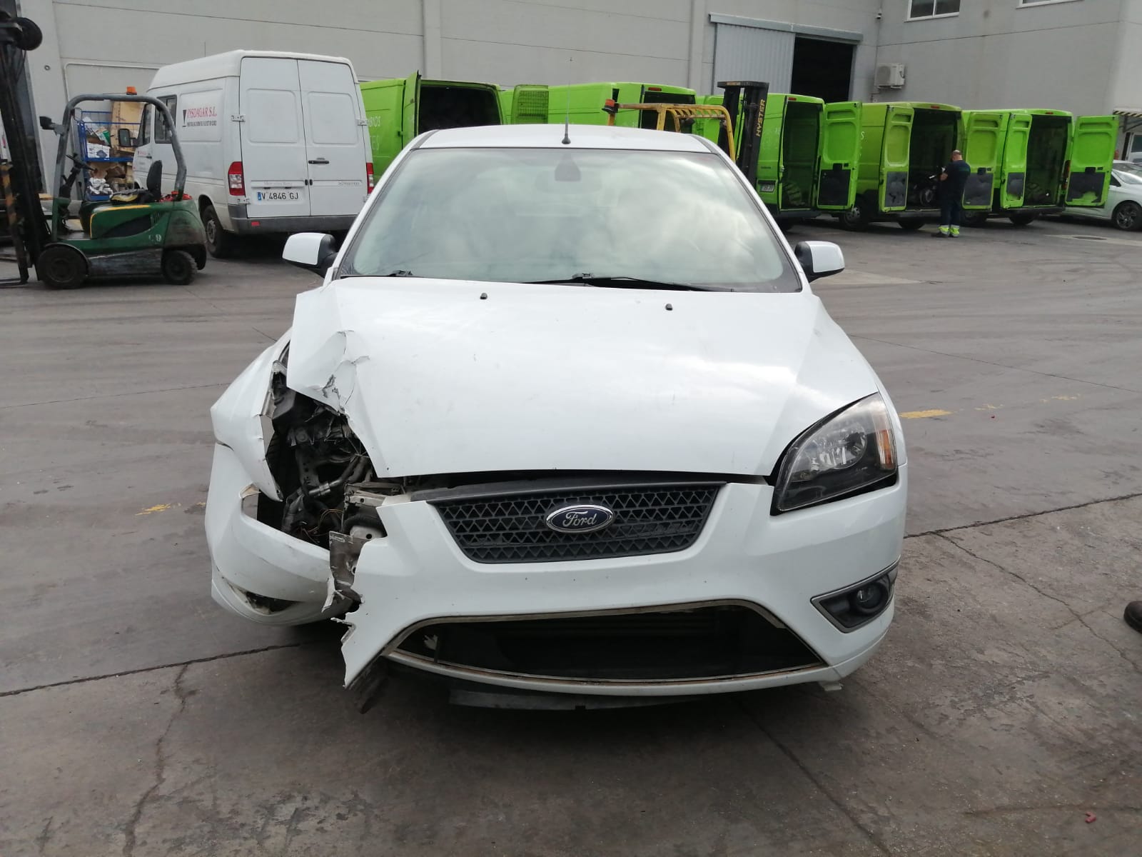 FORD Focus 2 generation (2004-2011) Bagāžas nodalījuma loga tīrītāja motorīts 1689913 18638287