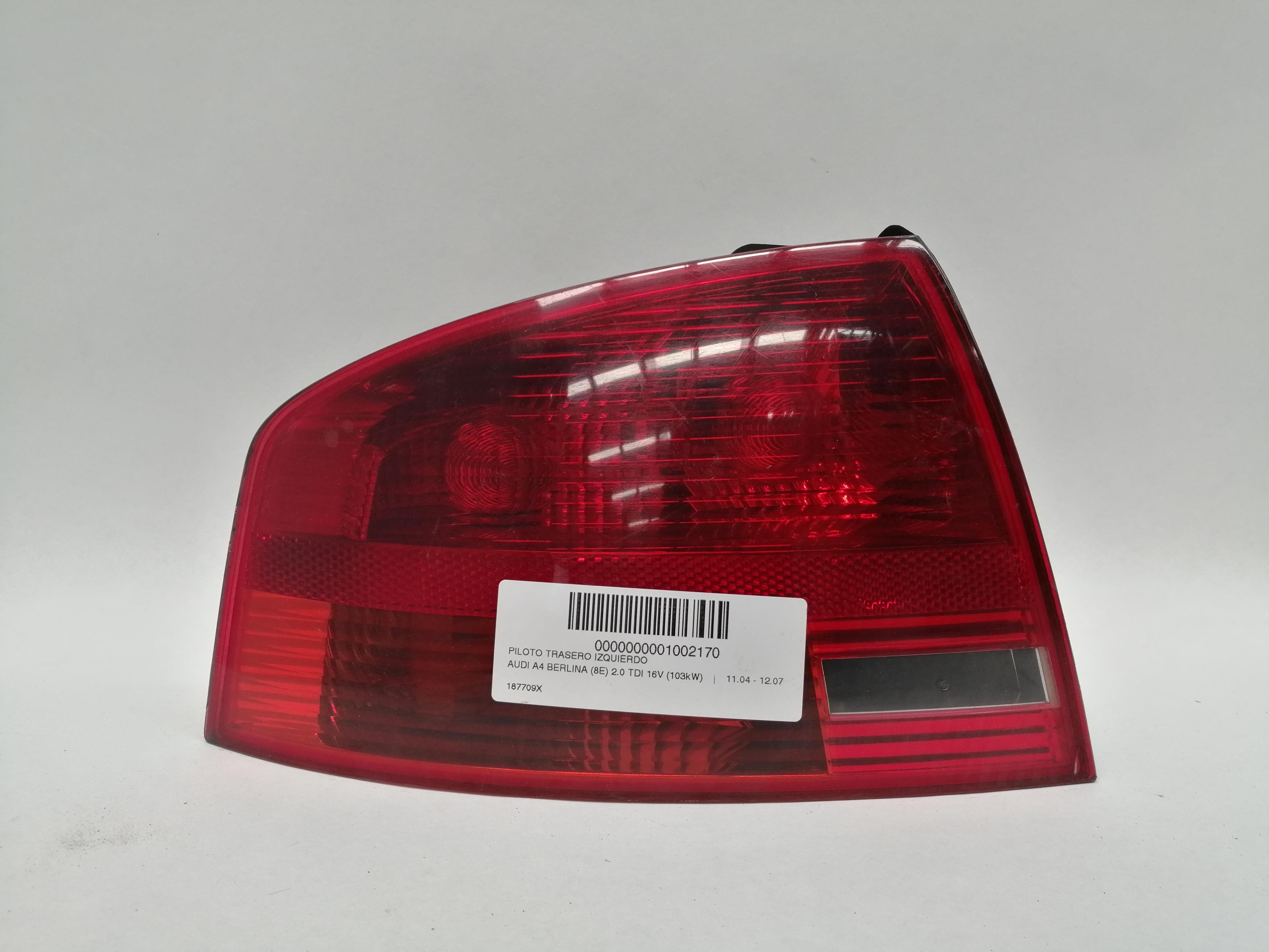 AUDI A4 B7/8E (2004-2008) Vänster bakljus bak 8E5945095 25198686