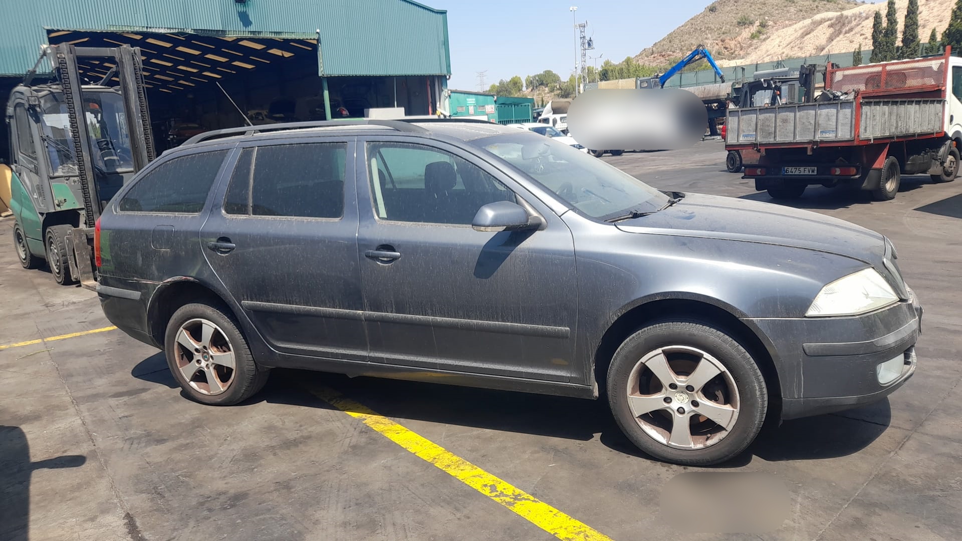 SKODA Octavia 2 generation (2004-2013) Зеркало передней правой двери 1Z1857508G 25177561