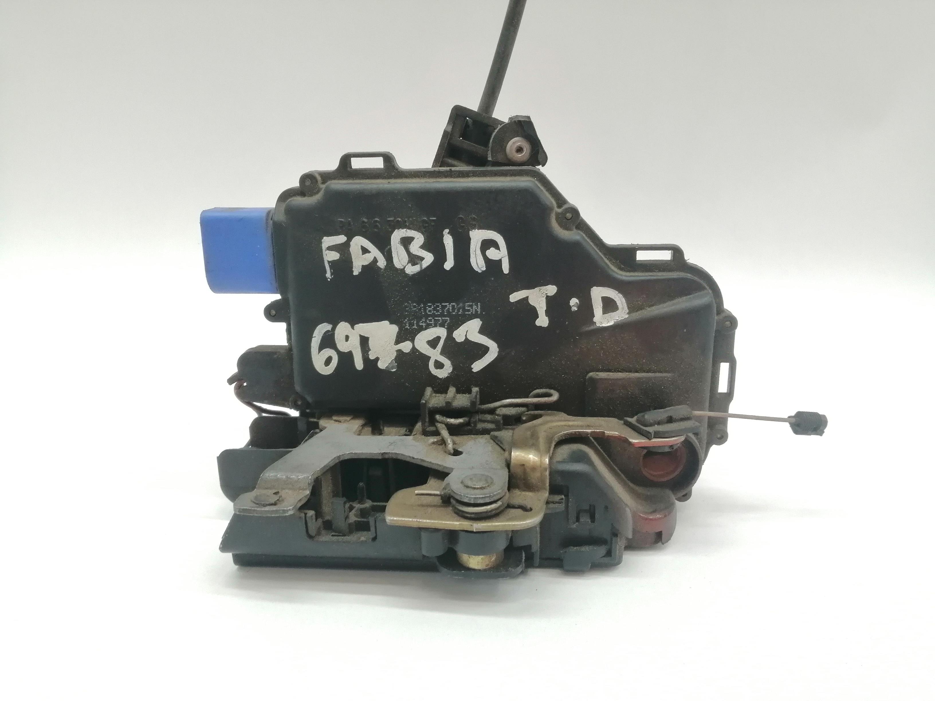 MAZDA Fabia 6Y (1999-2007) Front Left Door Lock 3B1837015N,PINS:8 24024316