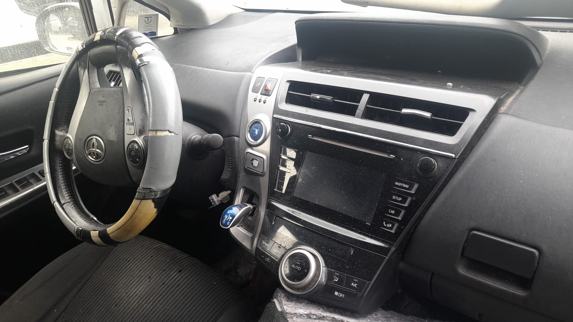 TOYOTA Prius Plus 1 generation (2012-2020) Rear left door window lifter 8572047170 18671598