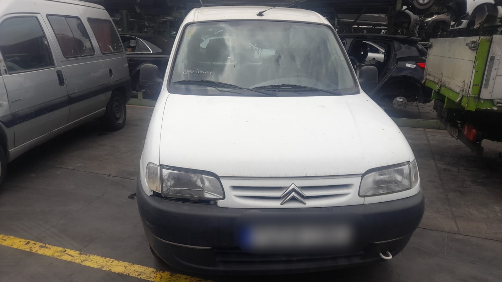 CITROËN Berlingo 1 generation (1996-2012) Преден ляв предпазен колан 8973CY 25368667