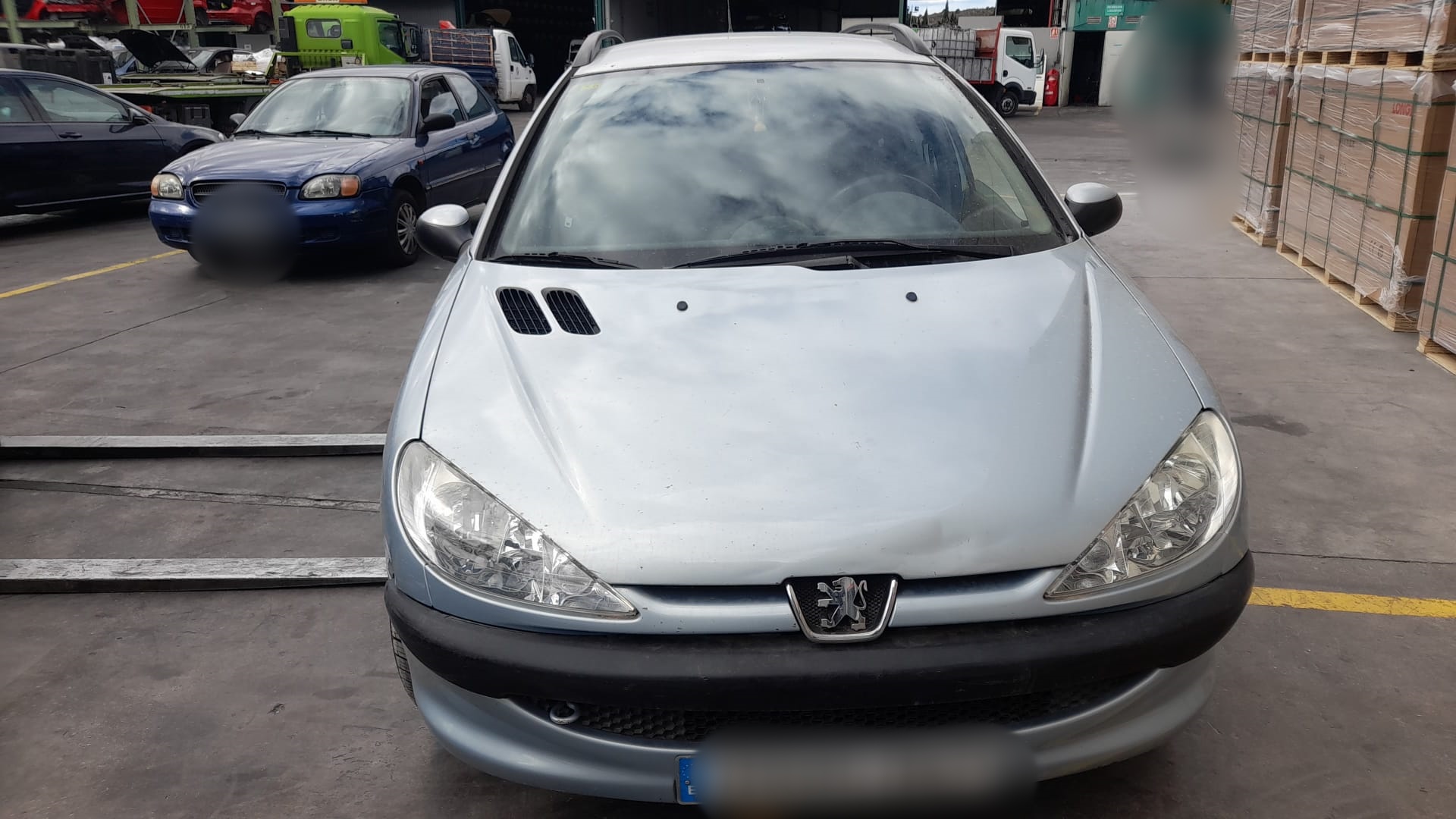 PEUGEOT 206 1 generation (1998-2009) Фара передняя правая 6205S9 23536043