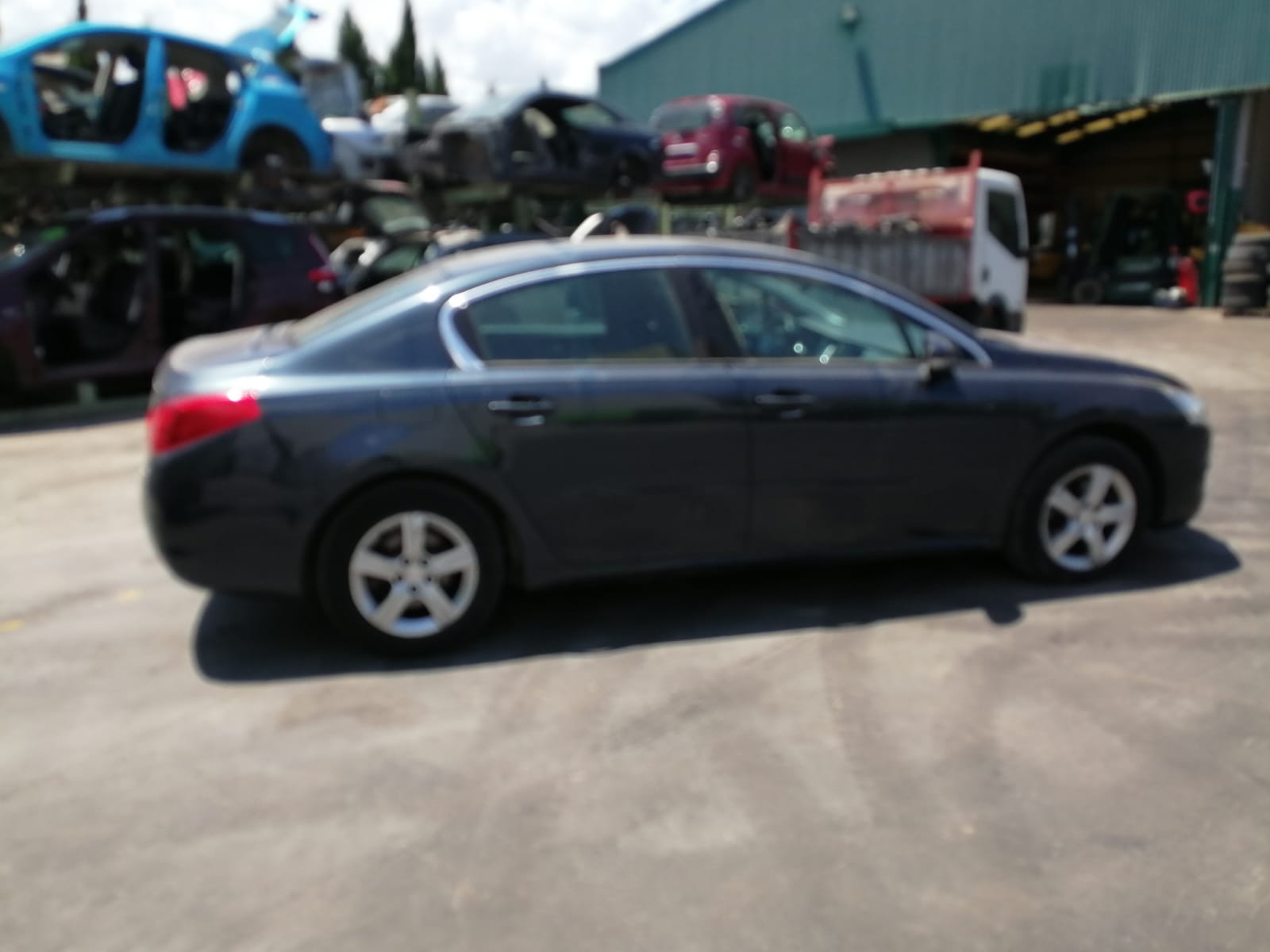 PEUGEOT 508 1 generation (2010-2020) Galinės kairės durys 9006S0 18505468