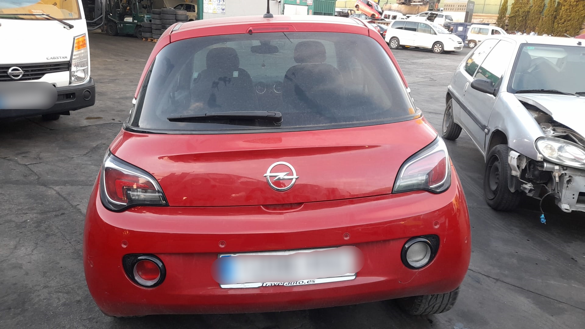 OPEL Adam 1 generation (2012-2020) Priekšējo kreiso durvju slēdzene 13579522 18532458