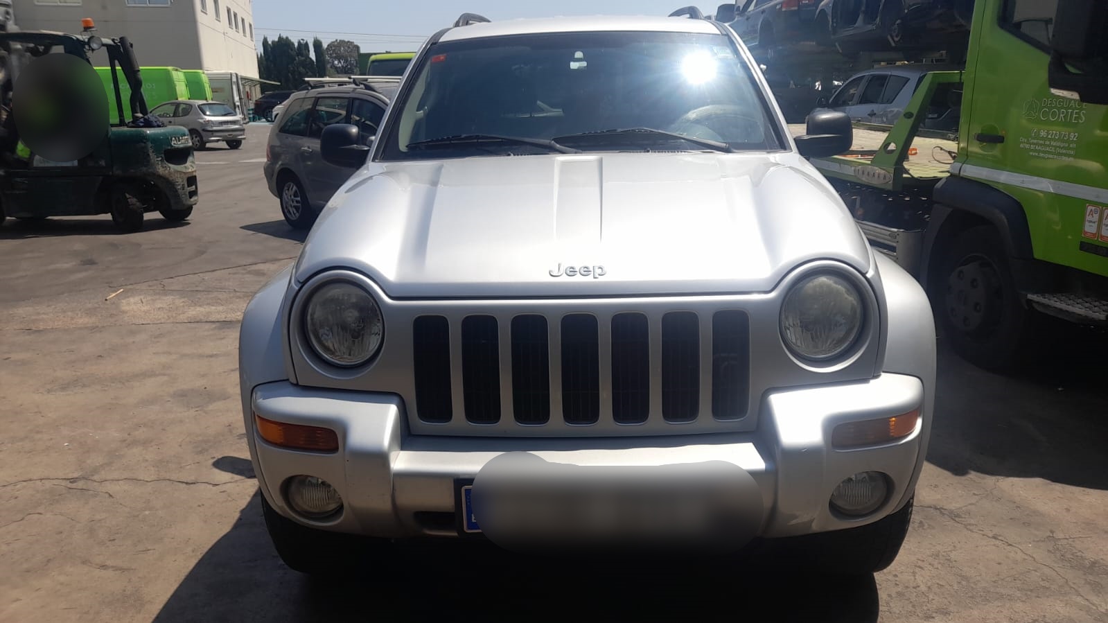 JEEP Cherokee 3 generation (KJ)  (2005-2007) Oikeanpuoleinen aurinkosuoja XN86TL2AB 26587800