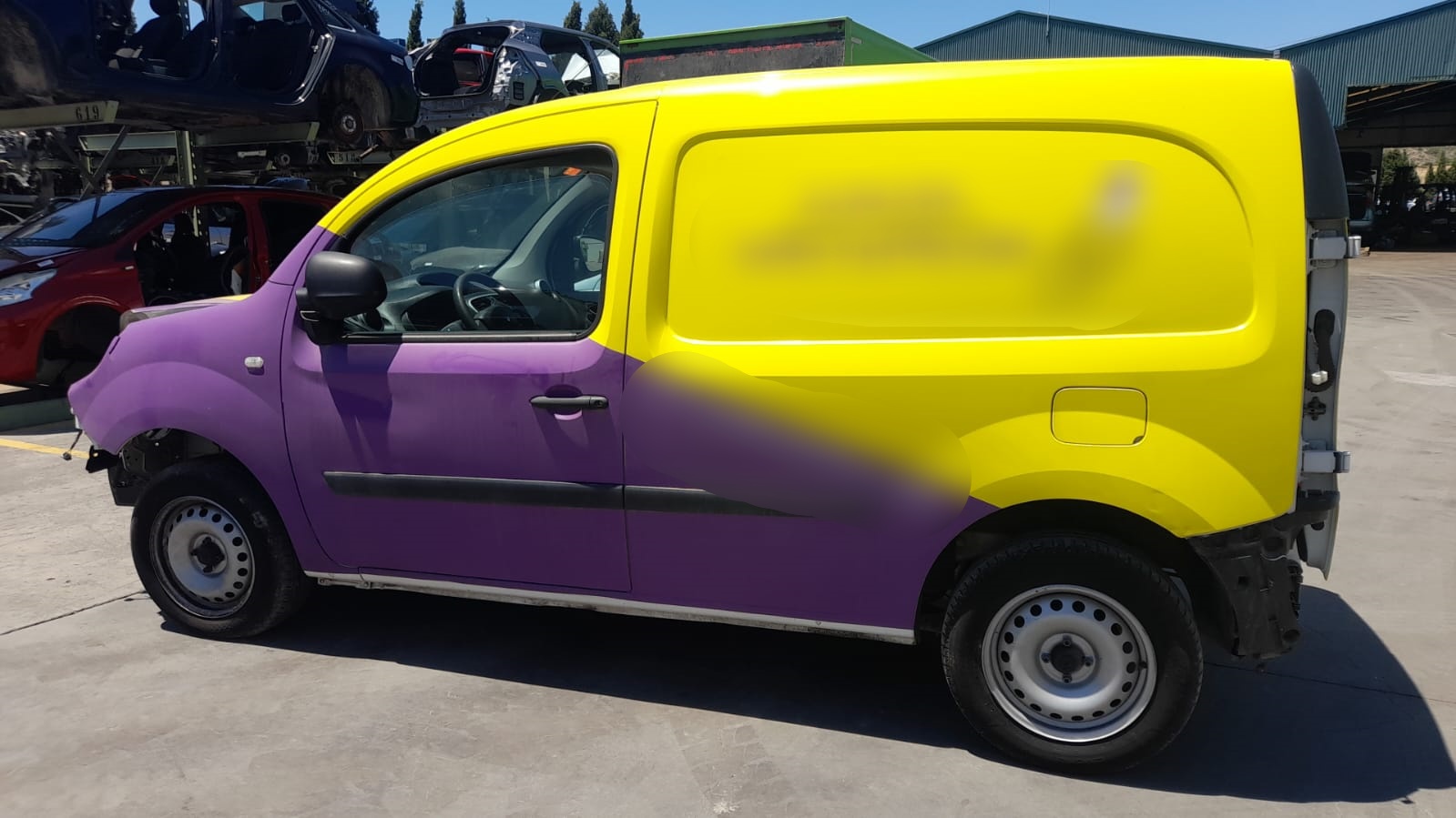 RENAULT Kangoo 2 generation (2007-2021) Крыло переднее правое 631002210R 25580839