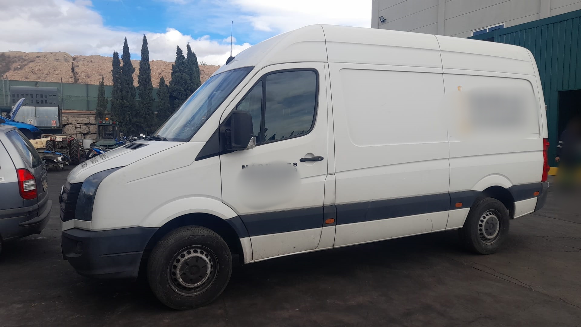 VOLKSWAGEN Crafter 1 generation (2006-2016) Bal oldali visszapillantó tükör 2E1857507 25190711