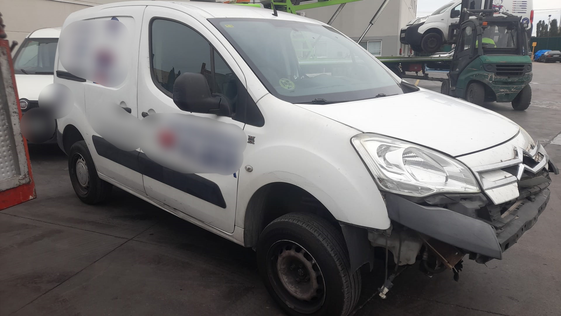 CITROËN Berlingo 2 generation (2008-2023) Fremre venstre hjulnav 364696 24017759