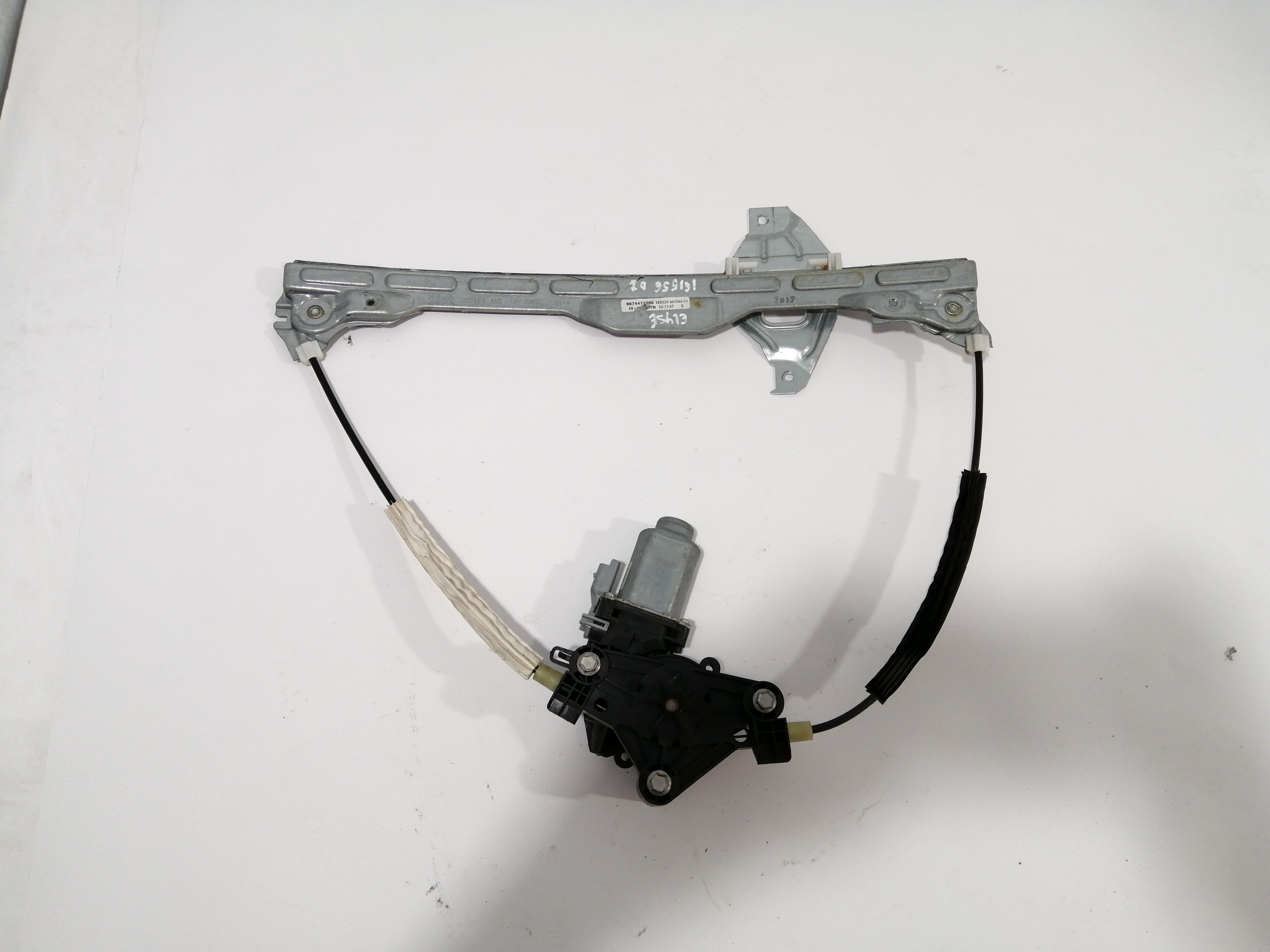 CITROËN C-Elysee 2 generation (2012-2017) Front Right Door Window Regulator 9677416880 25125658