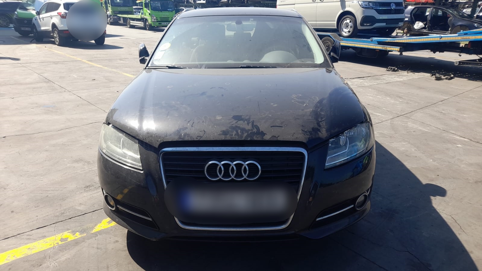 AUDI A3 8P (2003-2013) Højre bagdør 8P4833052A 25755512