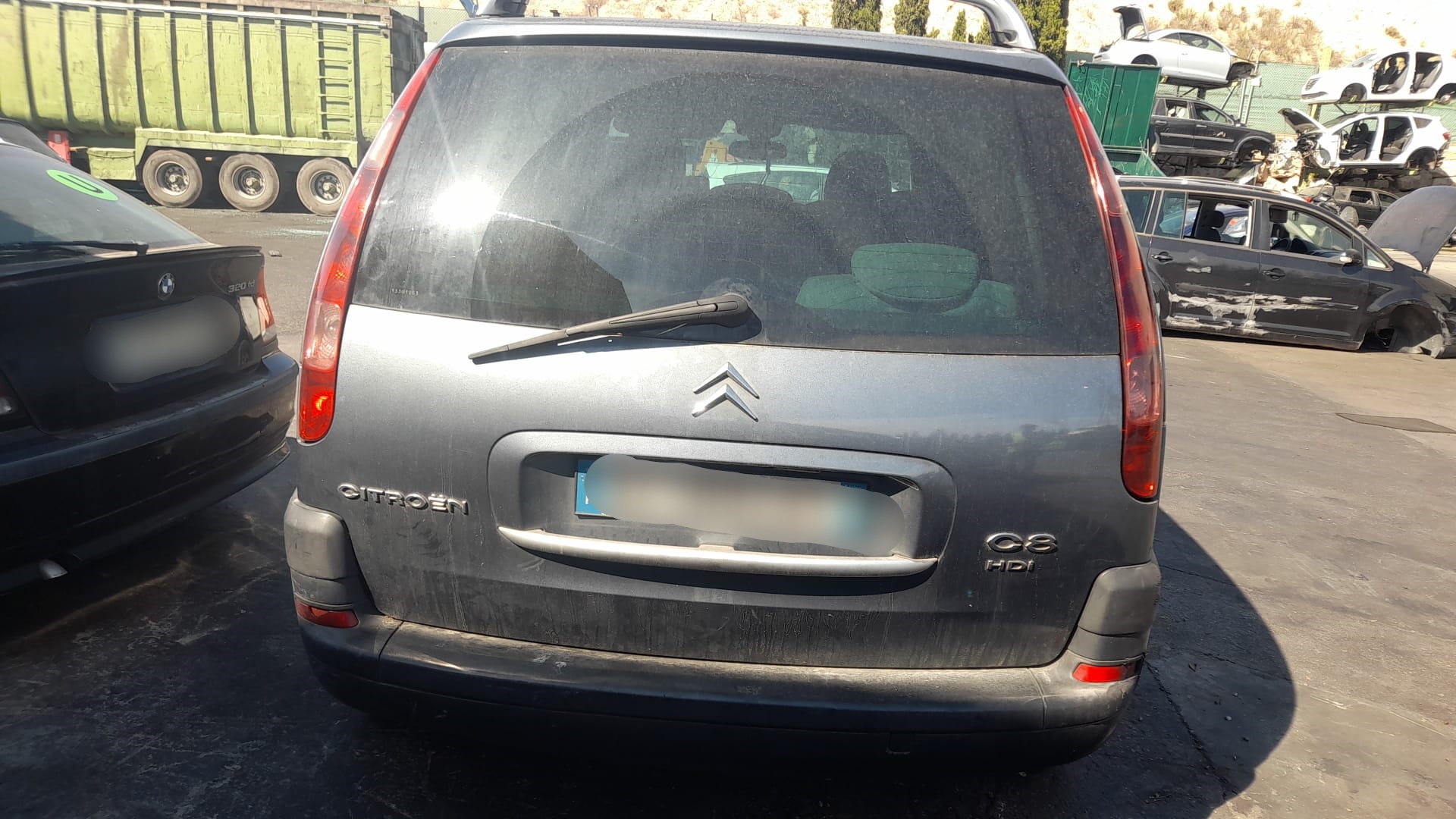 CITROËN C8 1 generation (2002-2014) Усилитель переднего бампера 7414EH 18659547