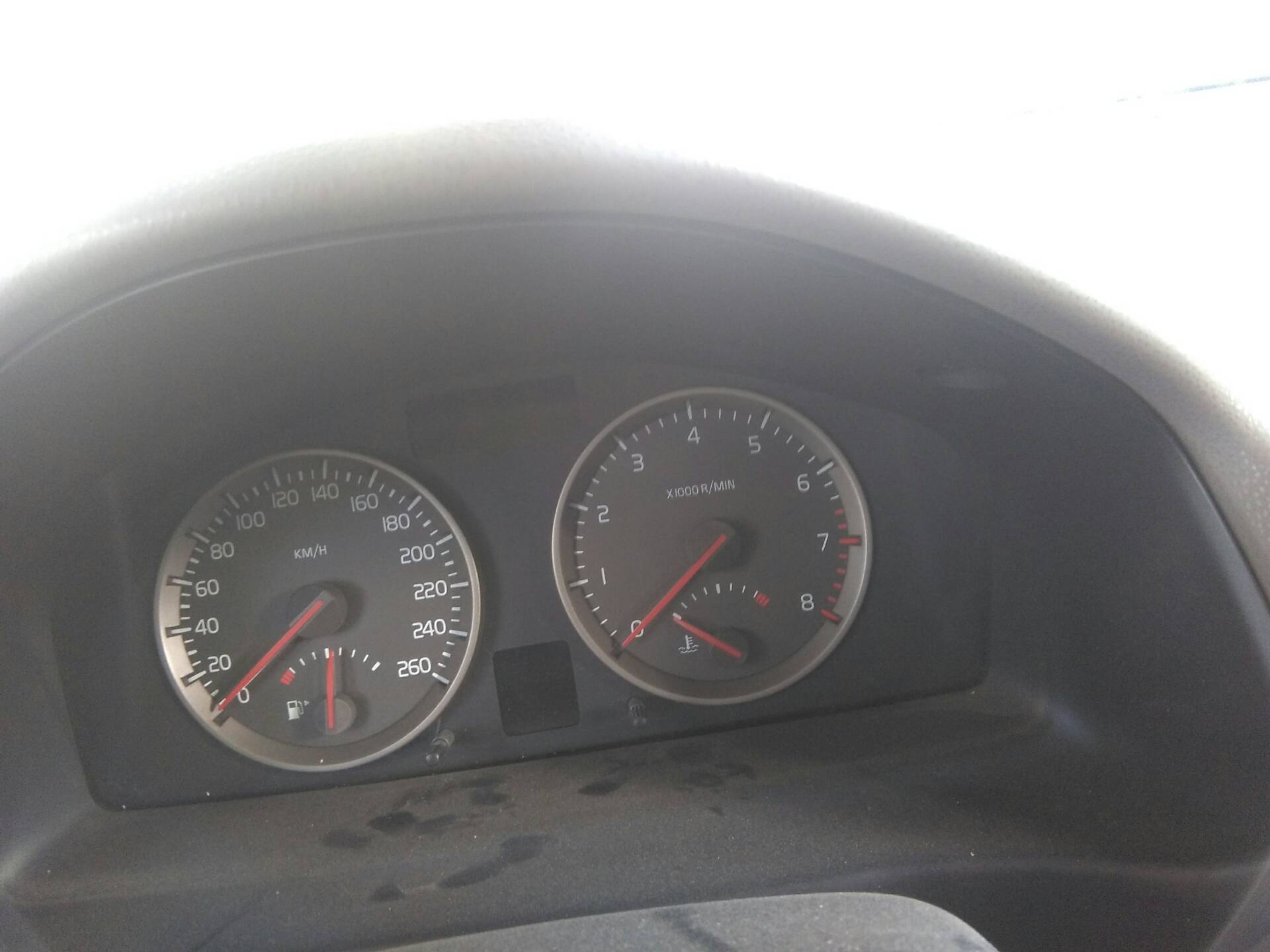 VOLVO S40 2 generation (2004-2012) Speedometer 30728642 22093712