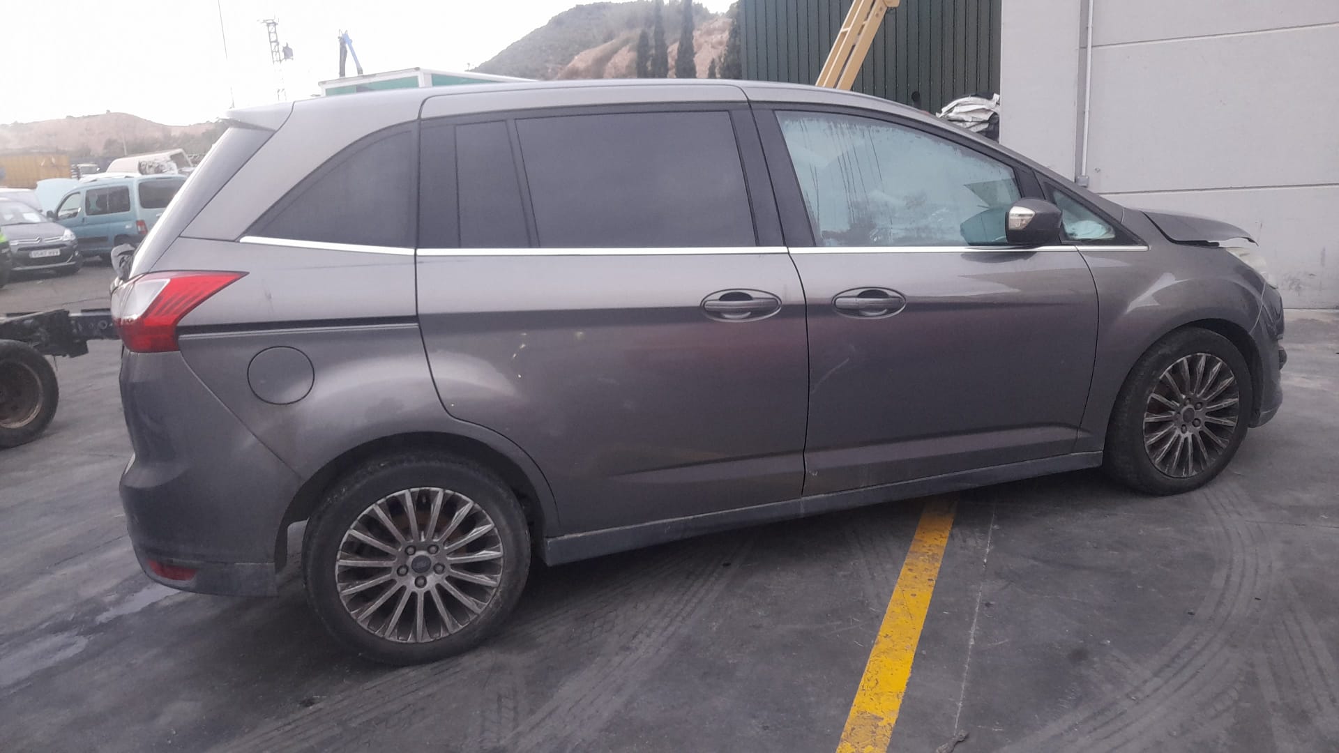 FORD C-Max 2 generation (2010-2019) Стеклоподъемник передней левой двери 2270529 18613607